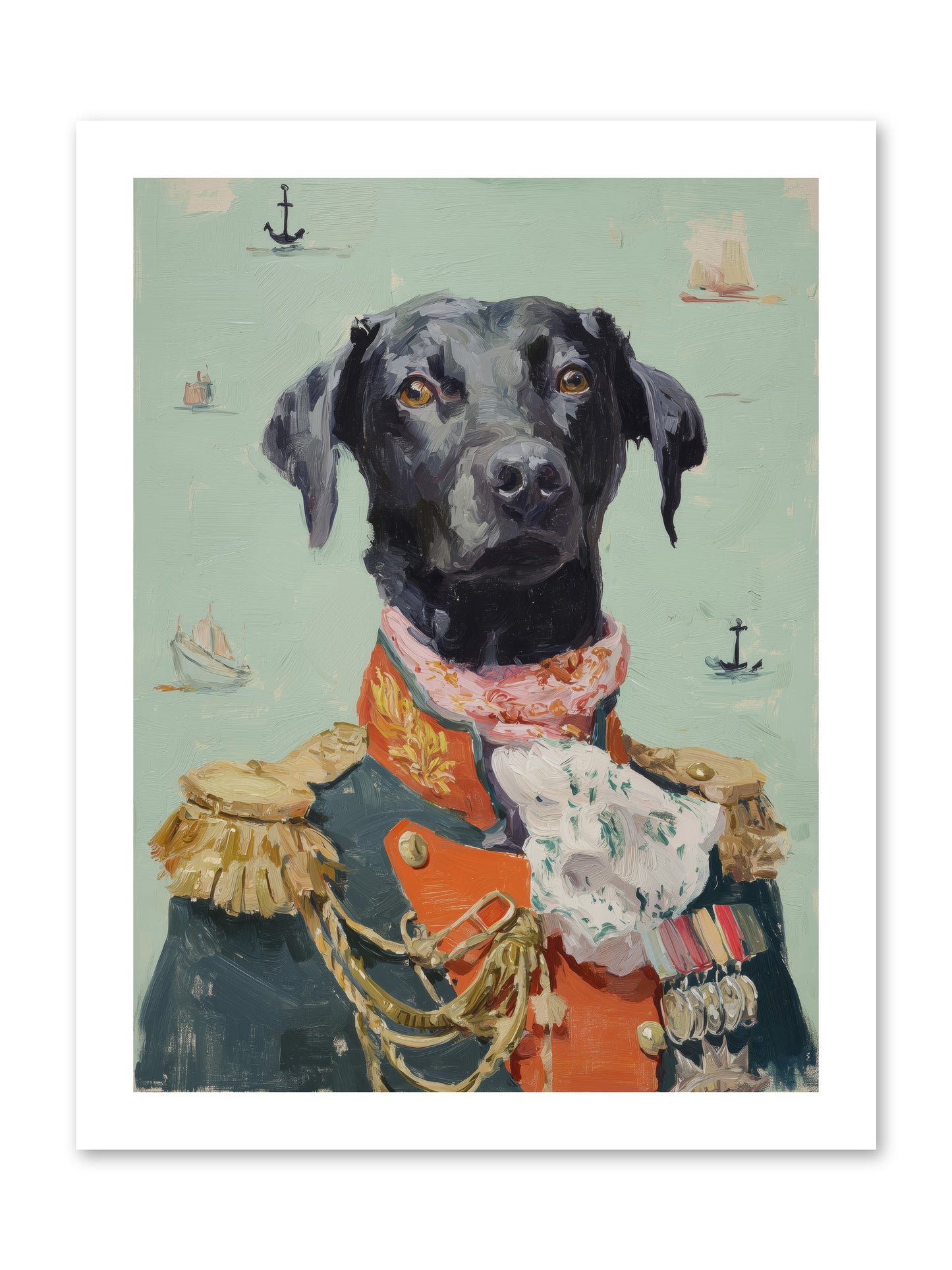 Beloved Rogue -- Loose Canvas Print 12x16