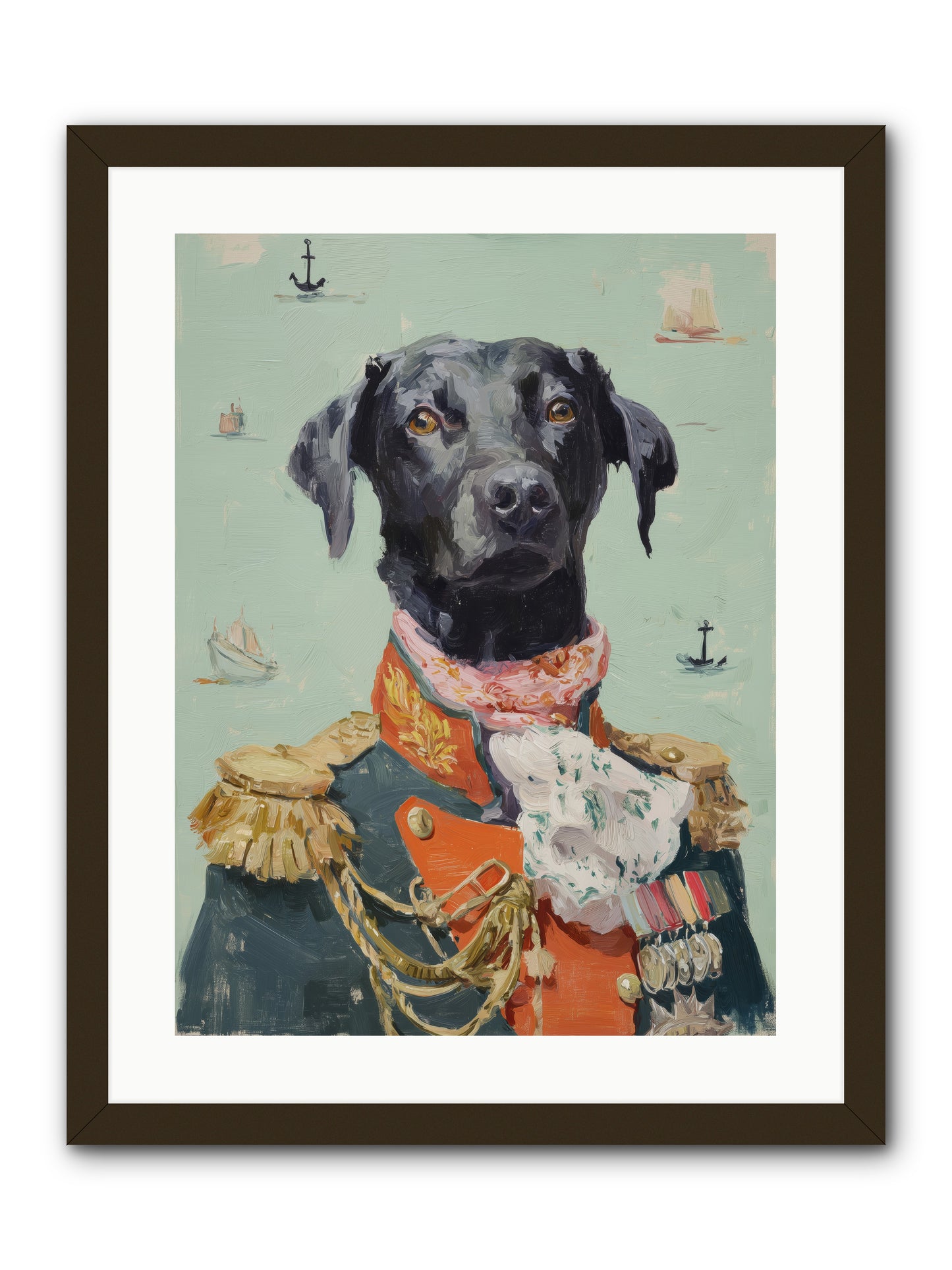Beloved Rogue -- Framed Print - Black 18x24