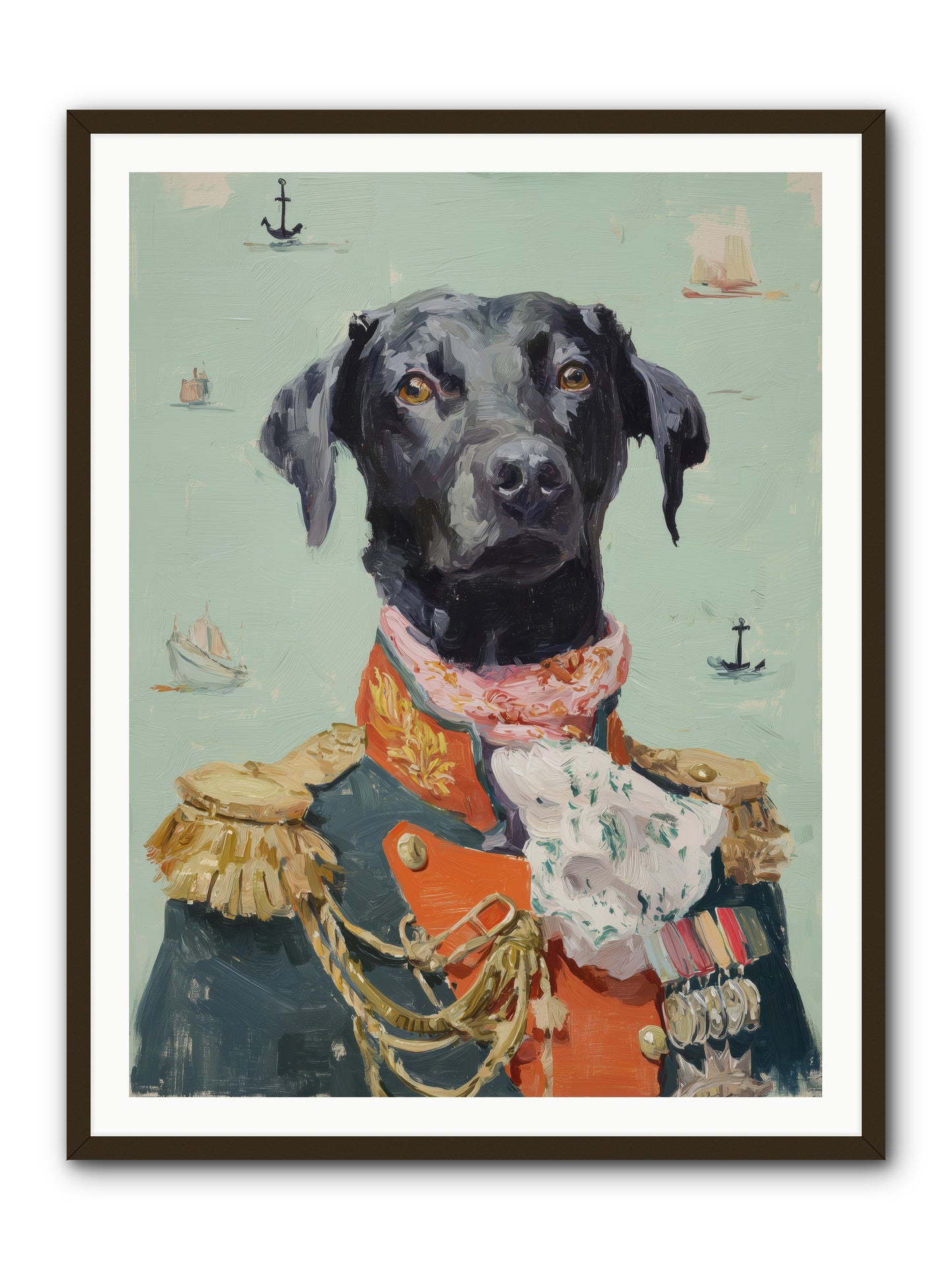 Beloved Rogue -- Framed Print - Black 36x48