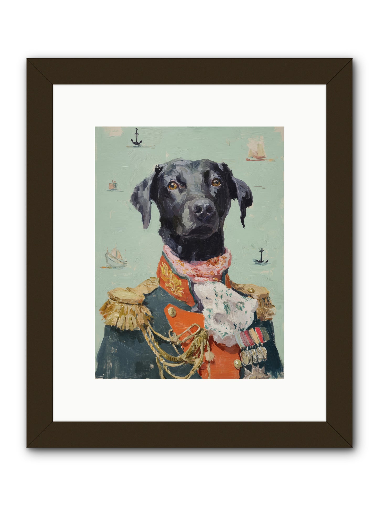 Beloved Rogue -- Framed Print - Black 9x12