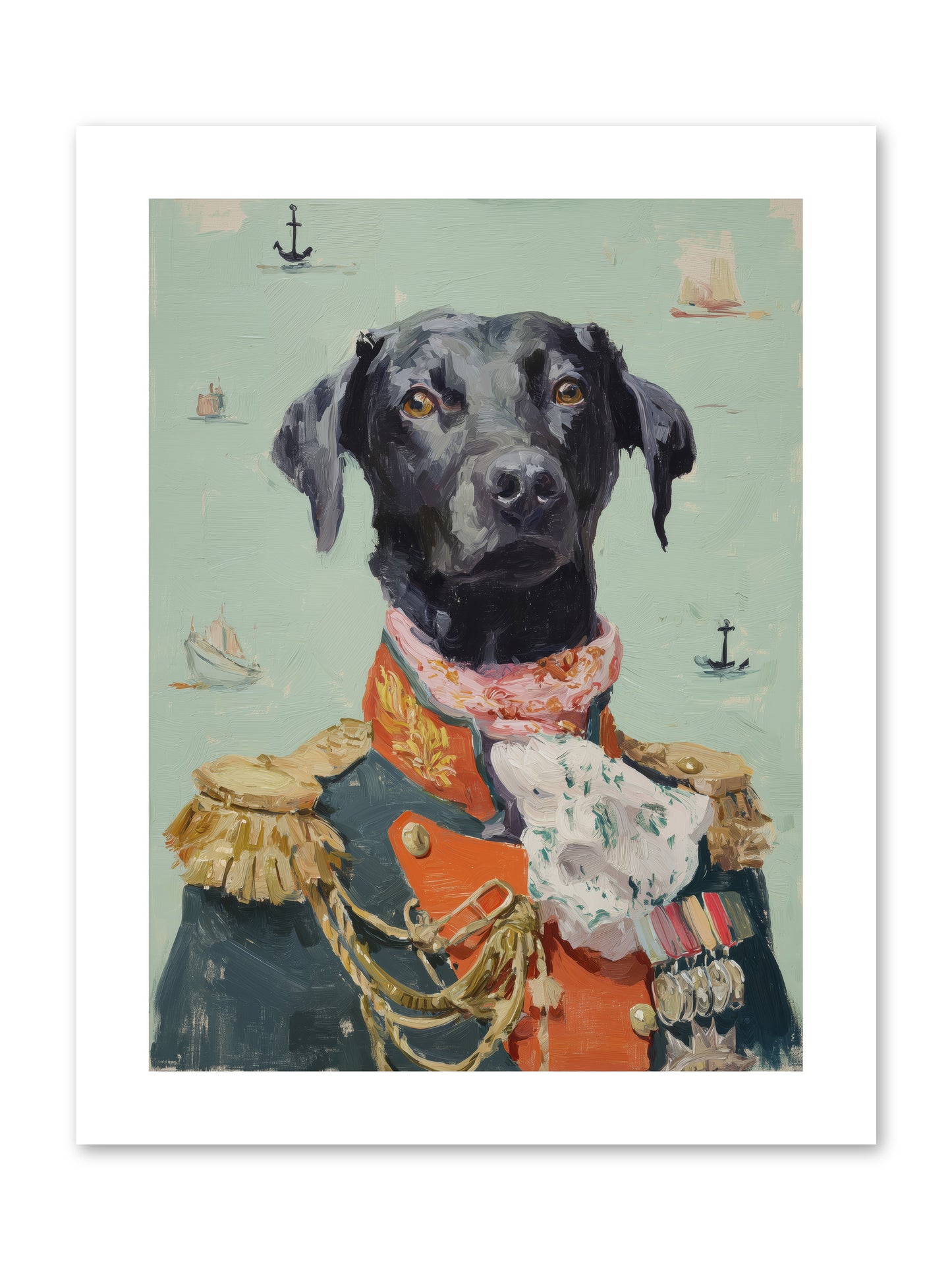 Beloved Rogue -- Paper Print 9x12