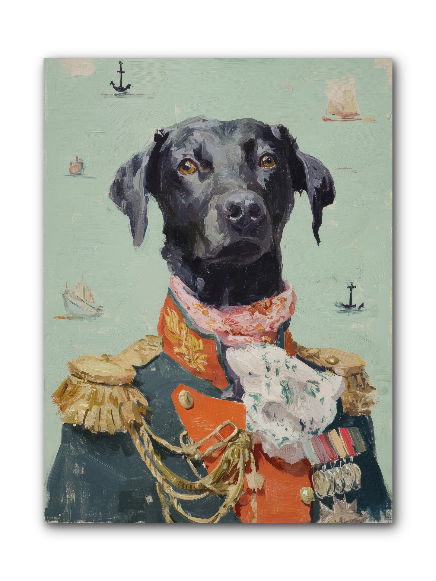 Beloved Rogue -- Wrapped Canvas 9x12