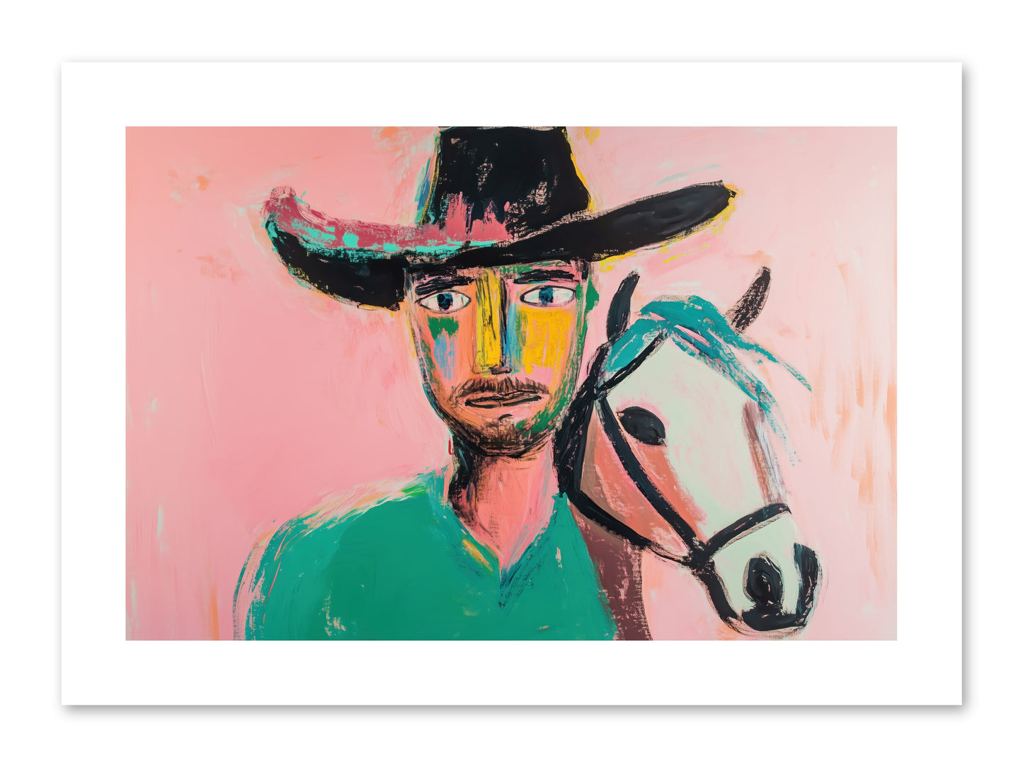 Bent Nail Ranch -- Loose Canvas Print 12x8