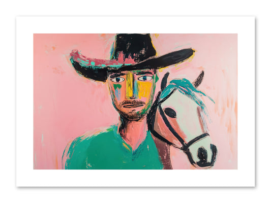 Bent Nail Ranch -- Paper Print 12x8