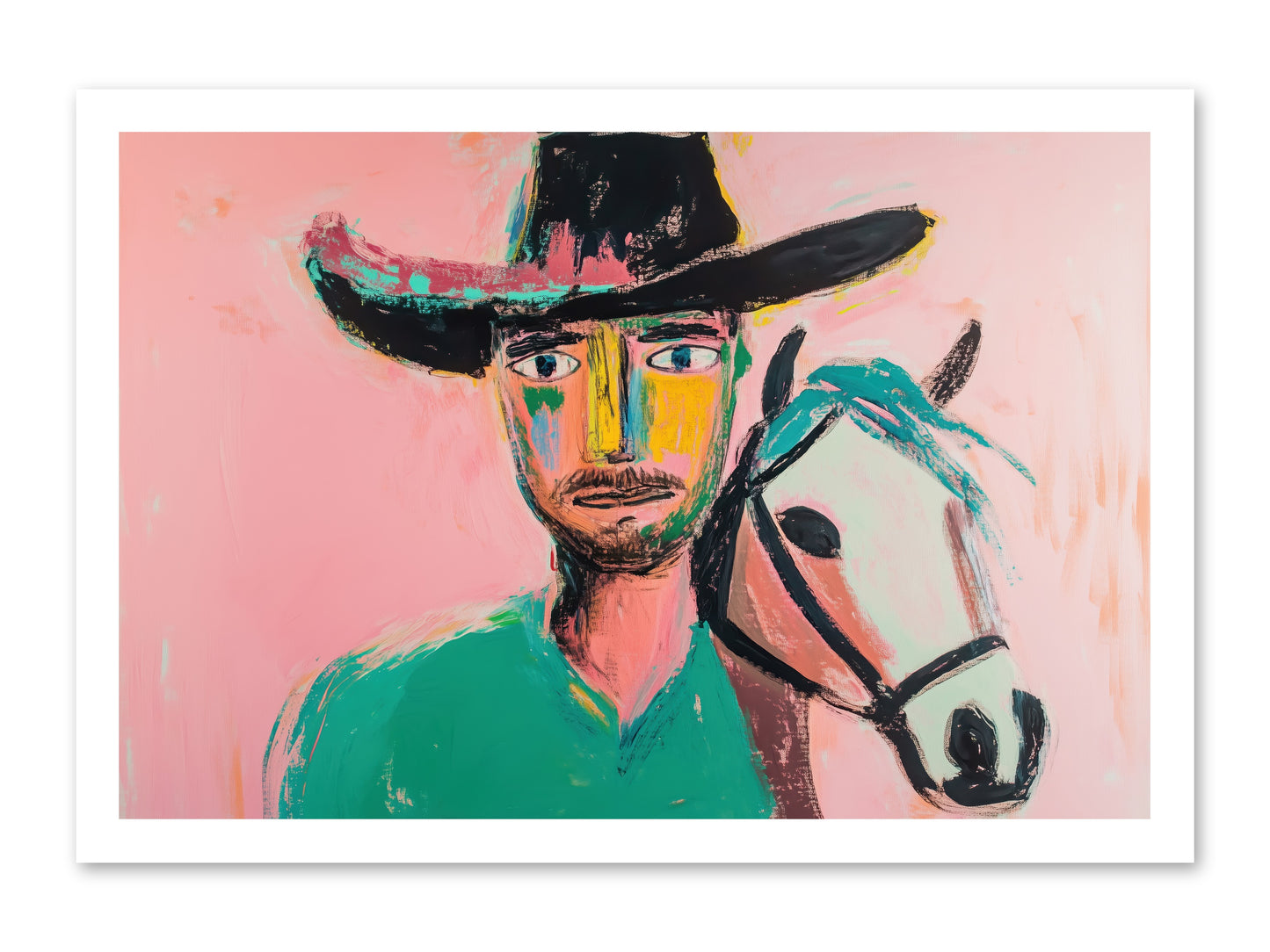 Bent Nail Ranch -- Paper Print 24x16