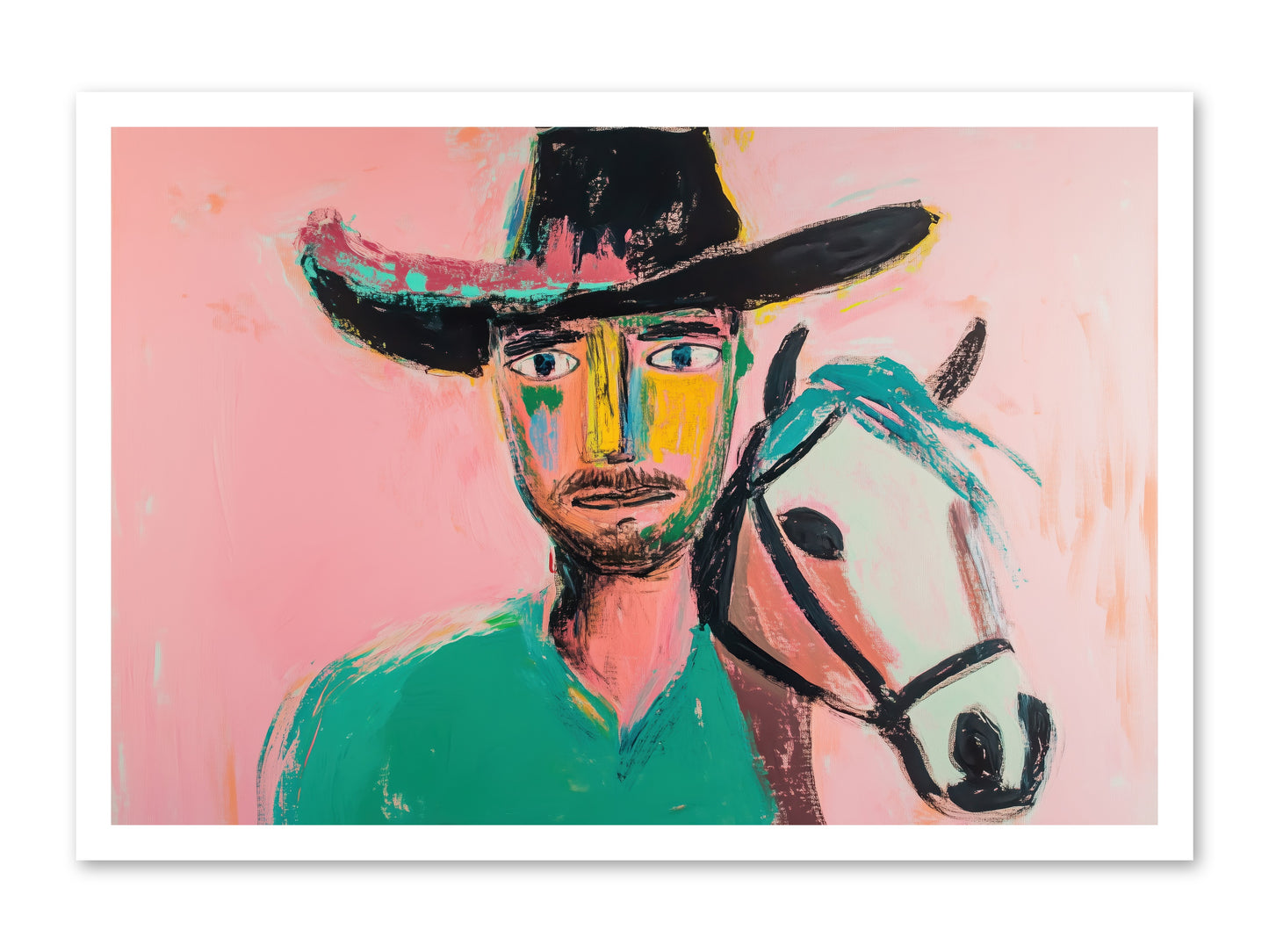 Bent Nail Ranch -- Paper Print 30x20