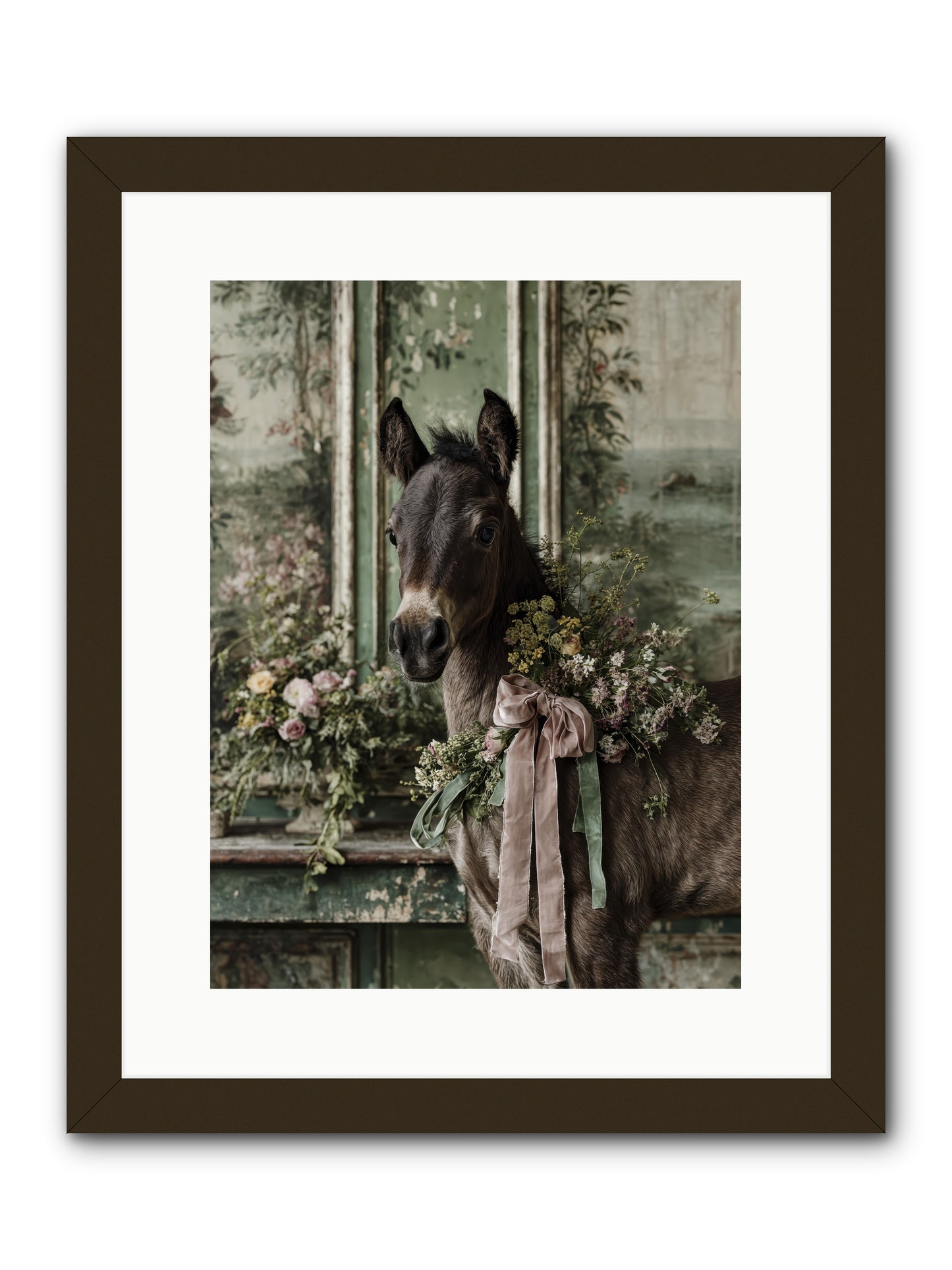 Bergman -- Framed Print - Black 12x16