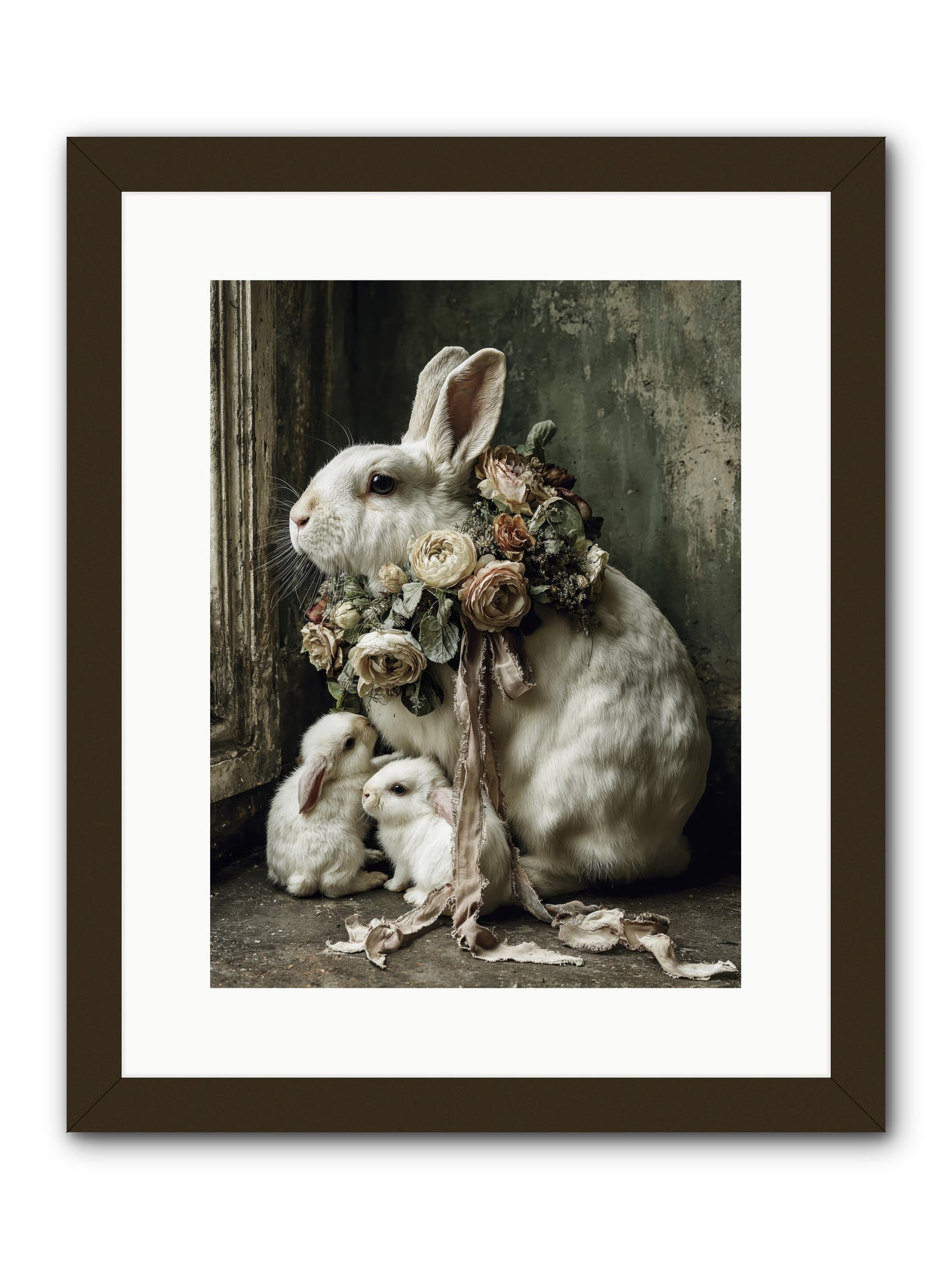 Bernadette -- Framed Print - Black 12x16