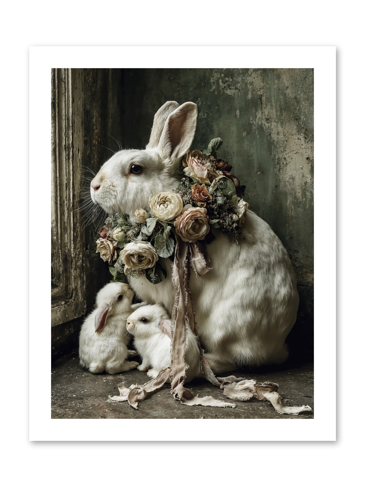 Bernadette -- Loose Canvas Print 12x16