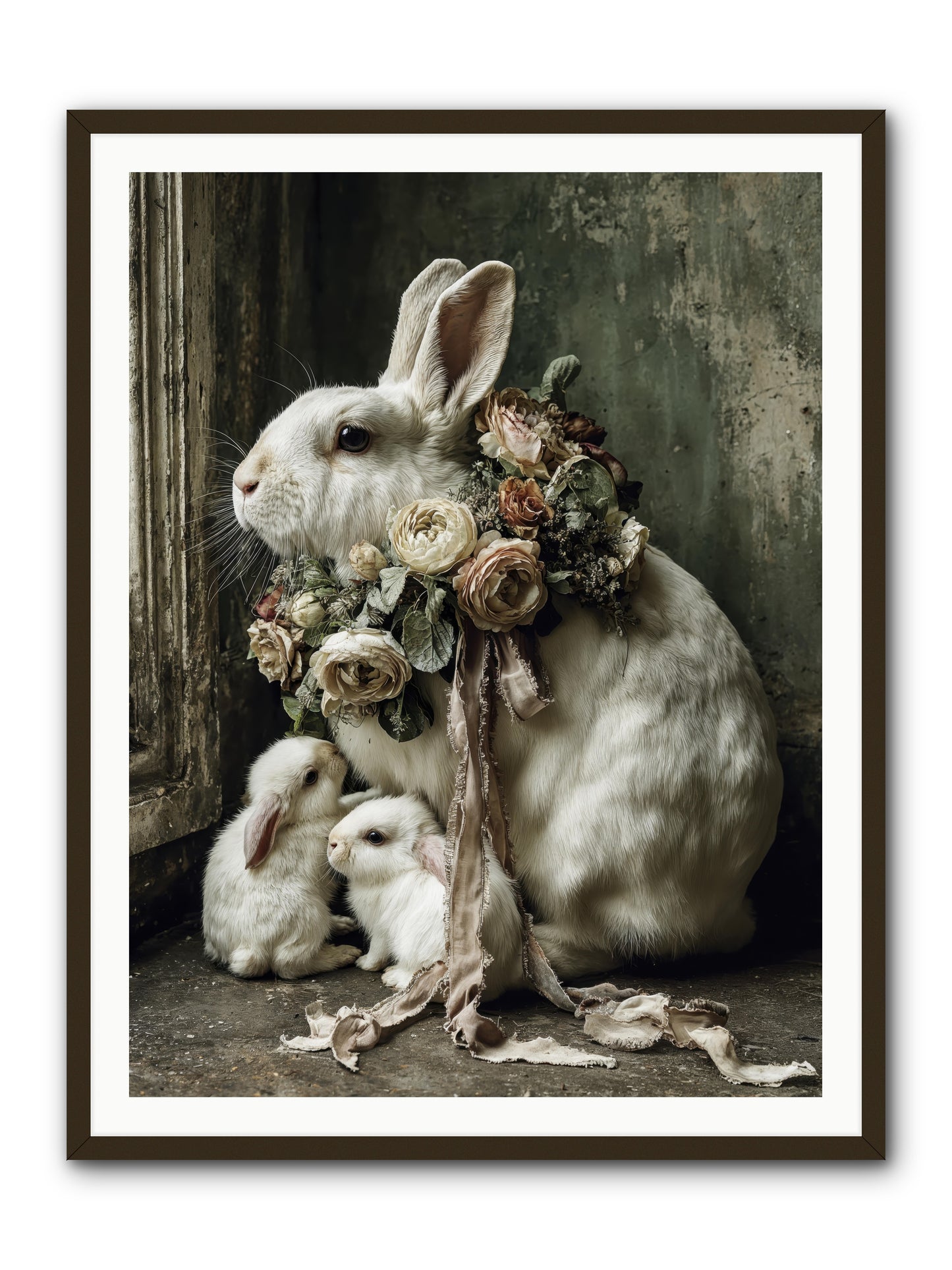 Bernadette -- Framed Print - Black 36x48
