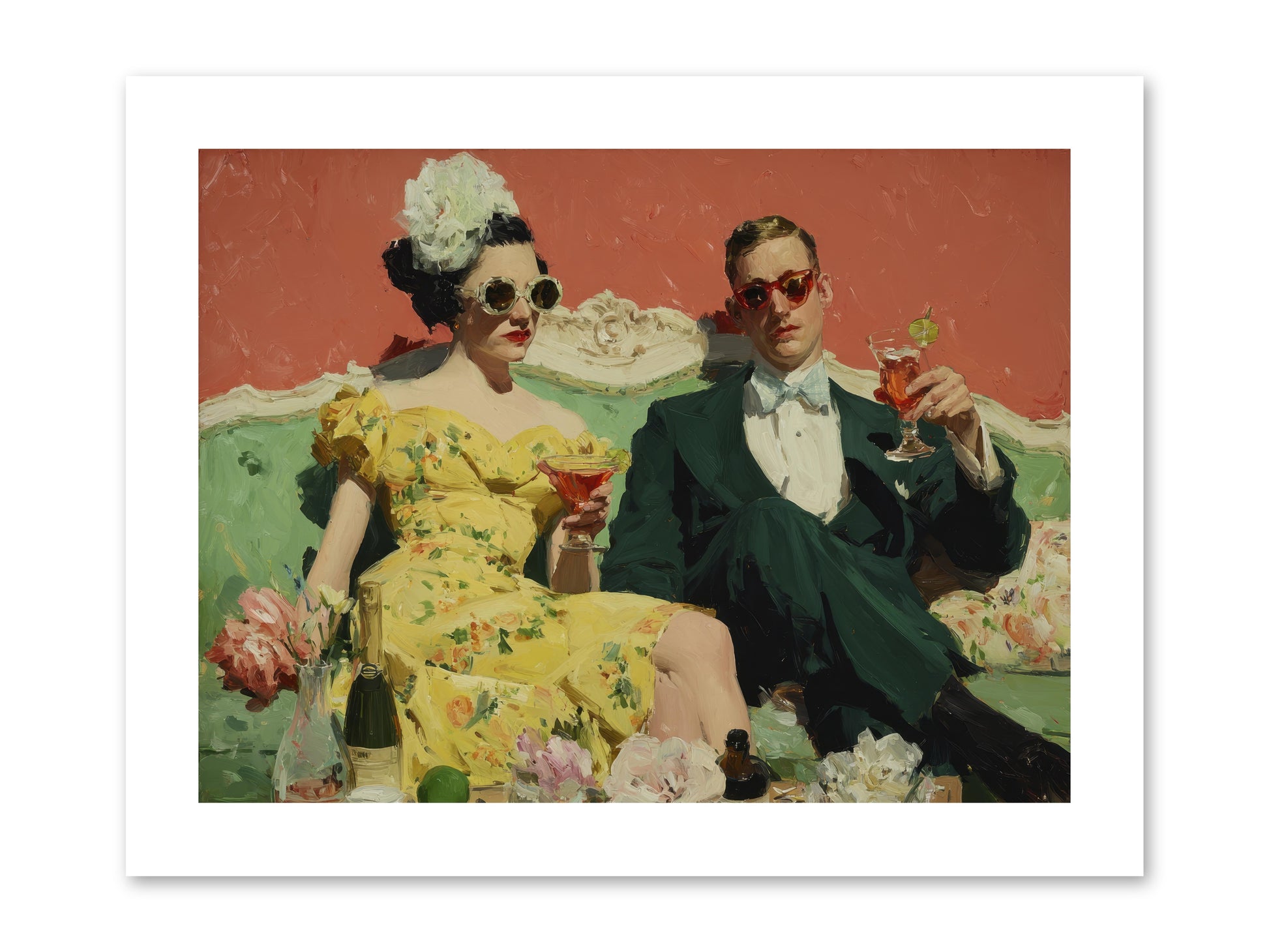 Best Company -- Paper Print 12x9