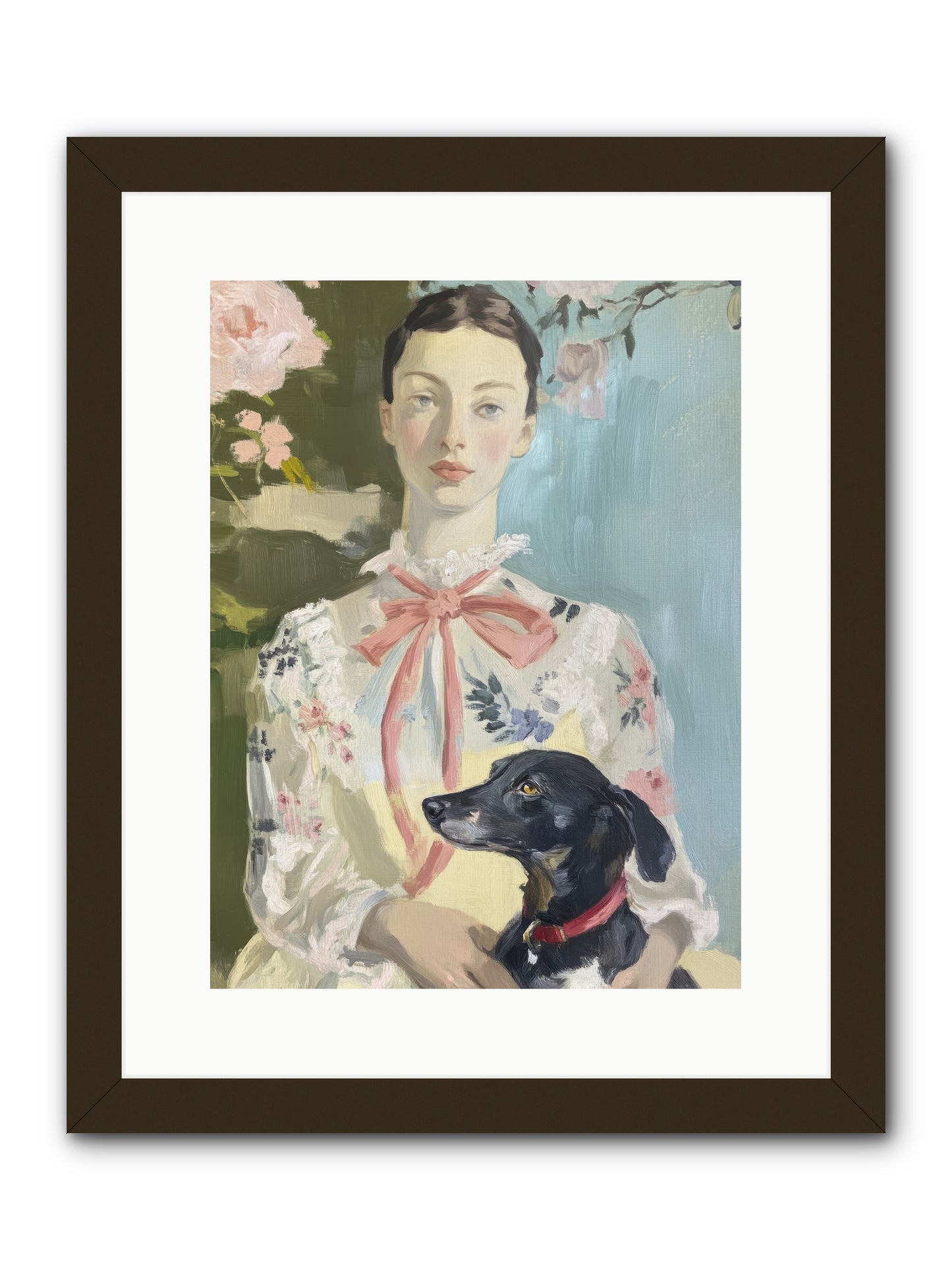 Best Friend for Life -- Framed Print - Black 12x16