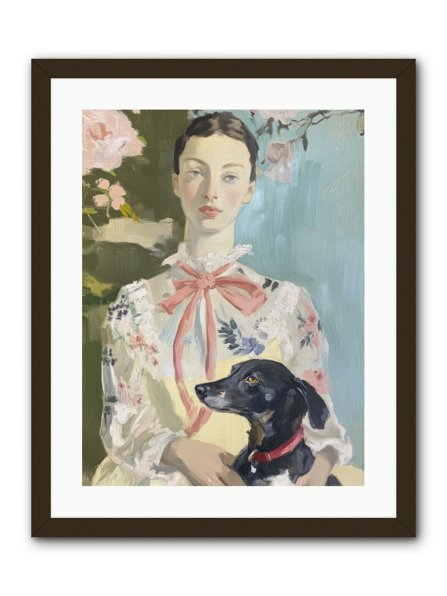 Best Friend for Life -- Framed Print - Black 18x24
