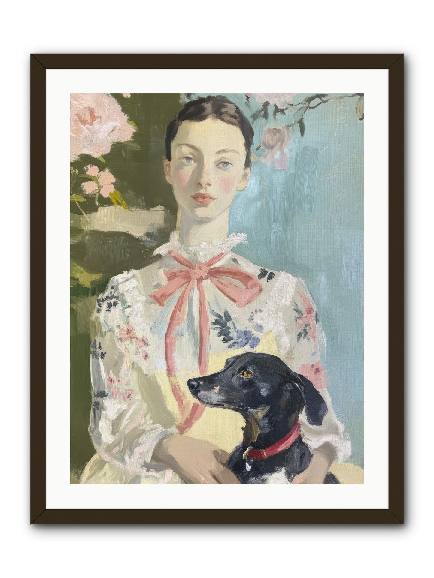 Best Friend for Life -- Framed Print - Black 24x32