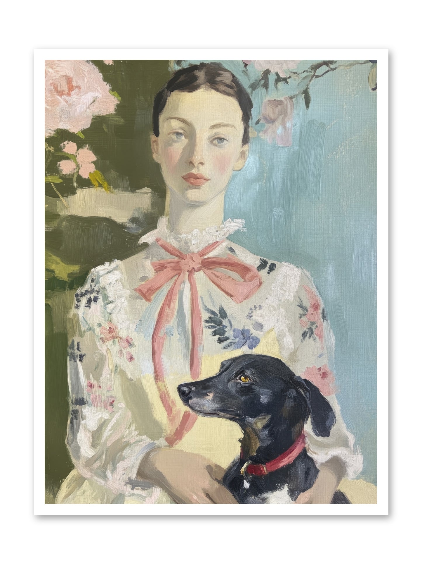Best Friend for Life -- Loose Canvas Print 30x40