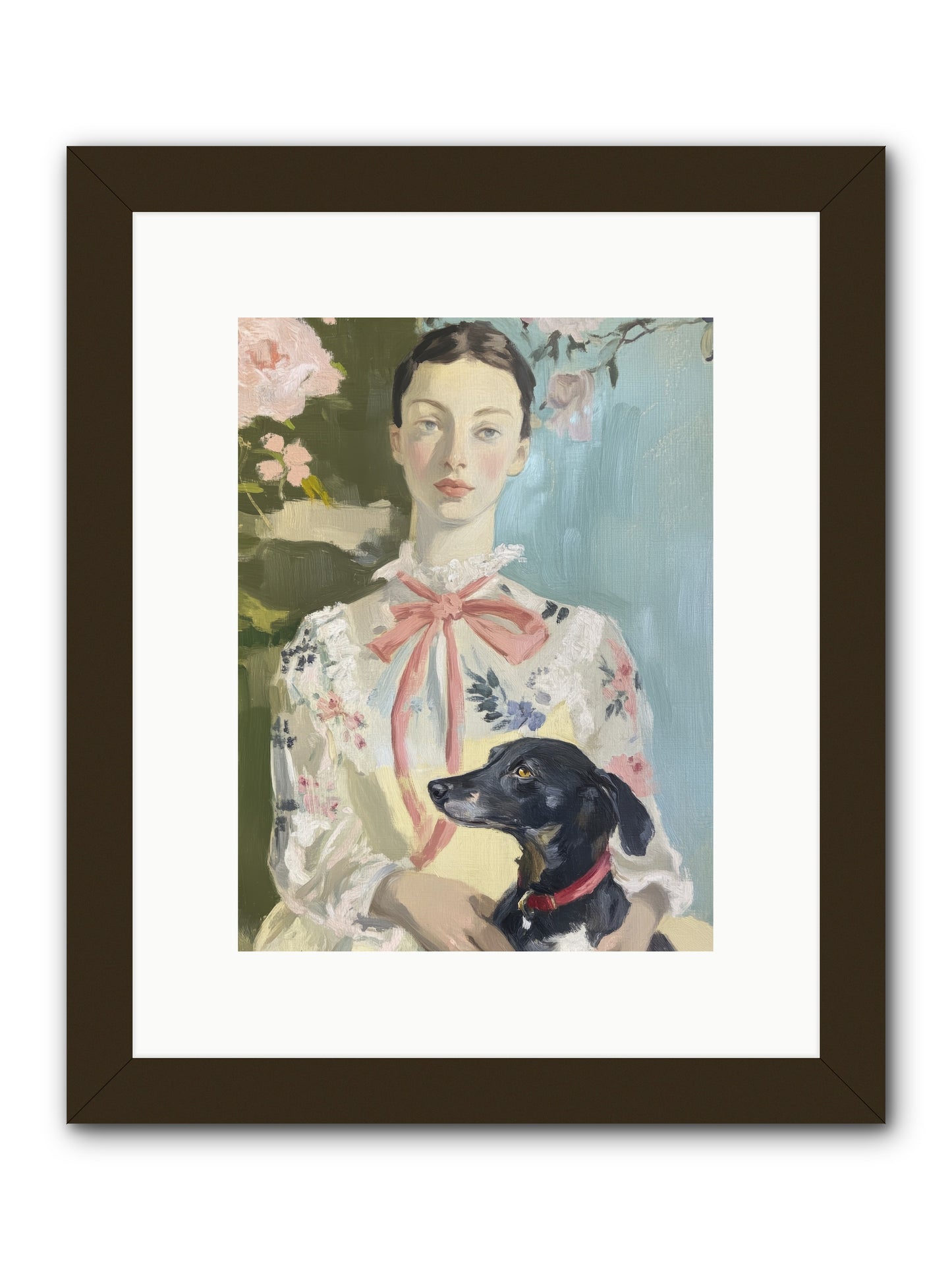 Best Friend for Life -- Framed Print - Black 9x12