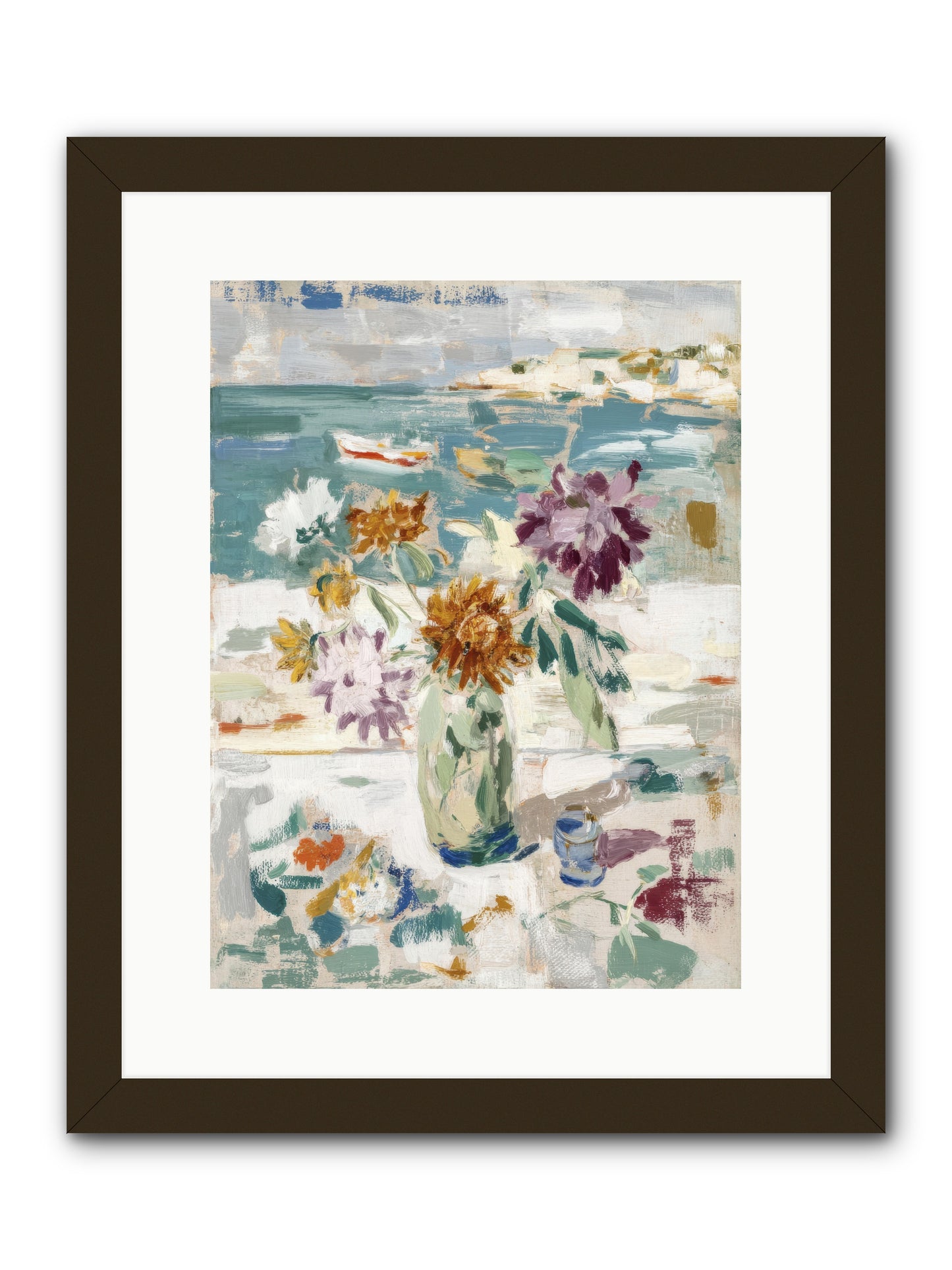 Between Blossom and Belonging -- Framed Print - Black 12x16