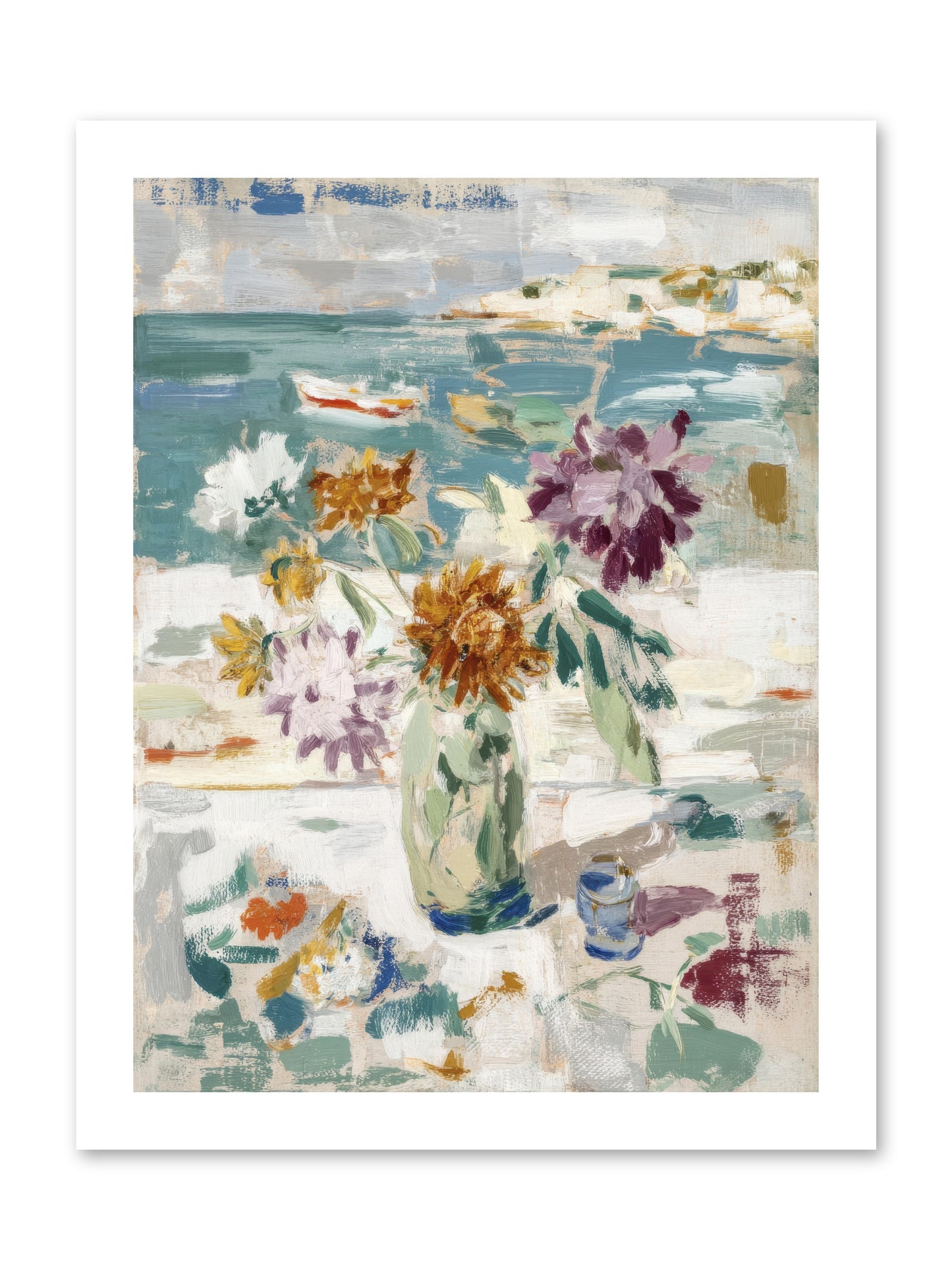 Between Blossom and Belonging -- Loose Canvas Print 12x16
