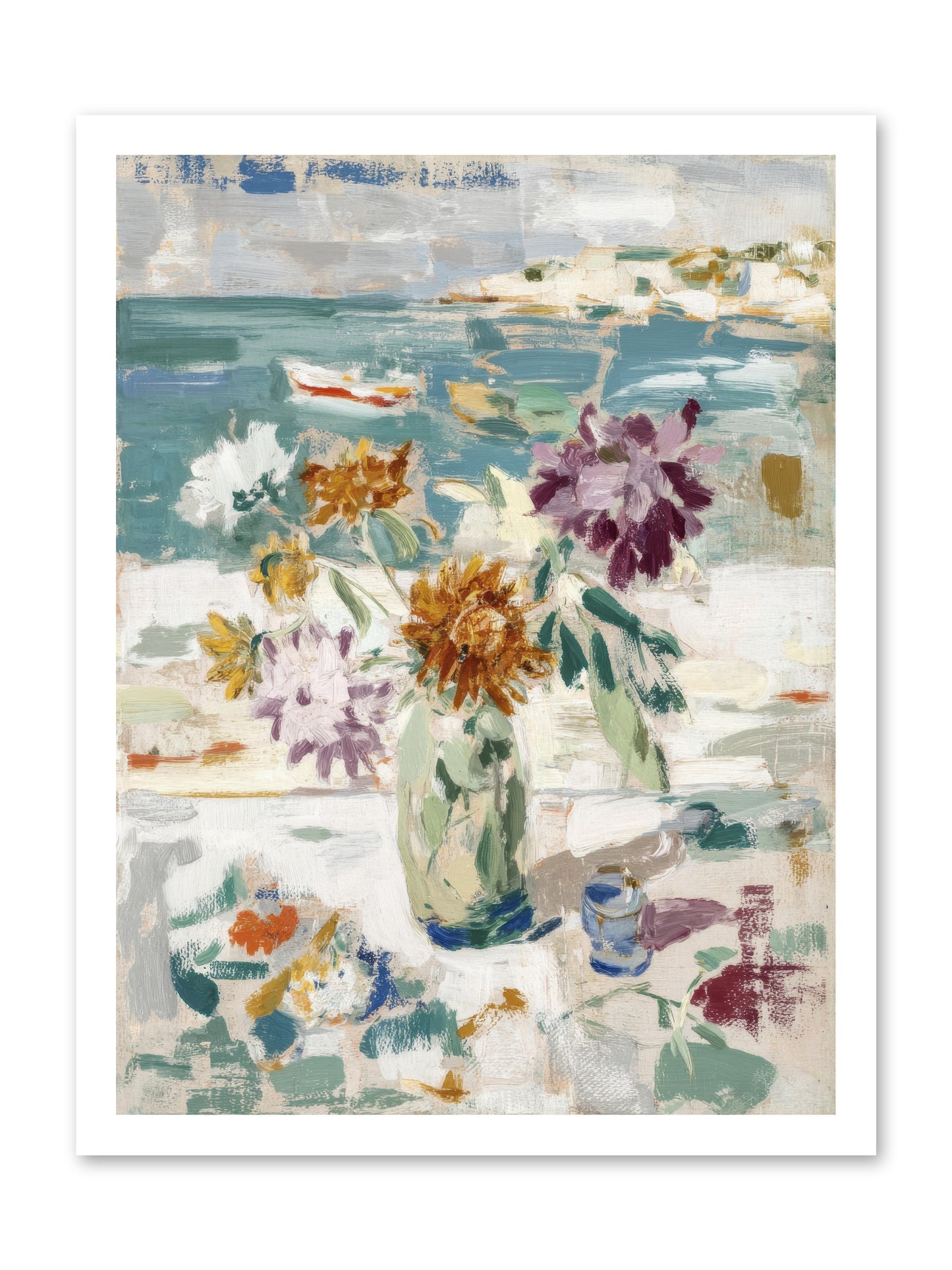 Between Blossom and Belonging -- Loose Canvas Print 18x24