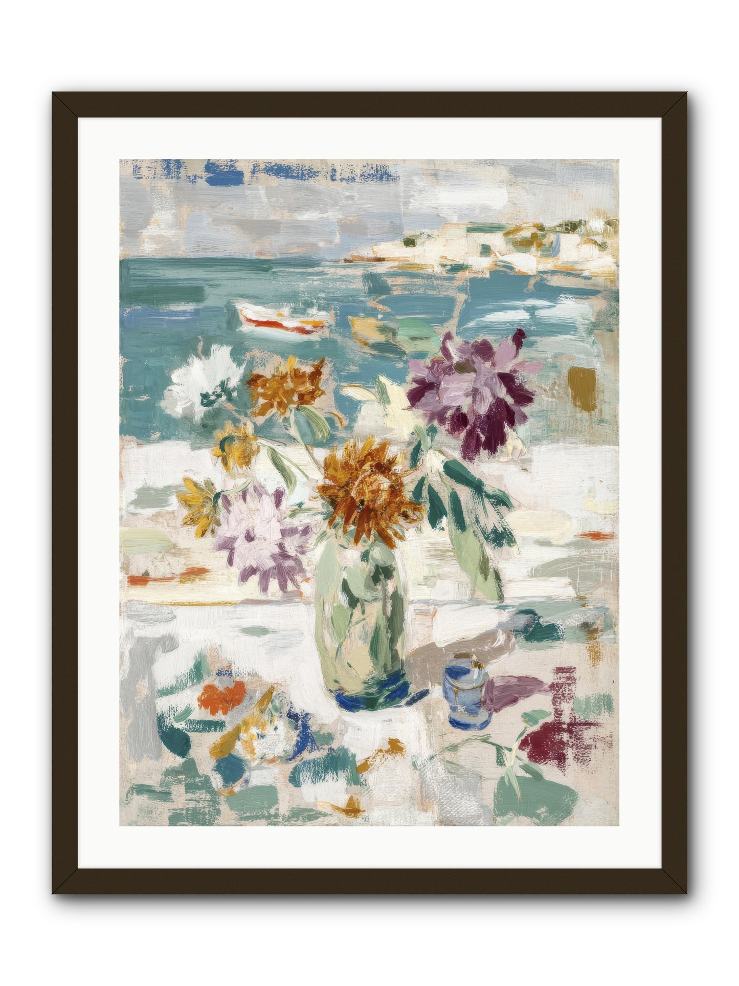 Between Blossom and Belonging -- Framed Print - Black 24x32