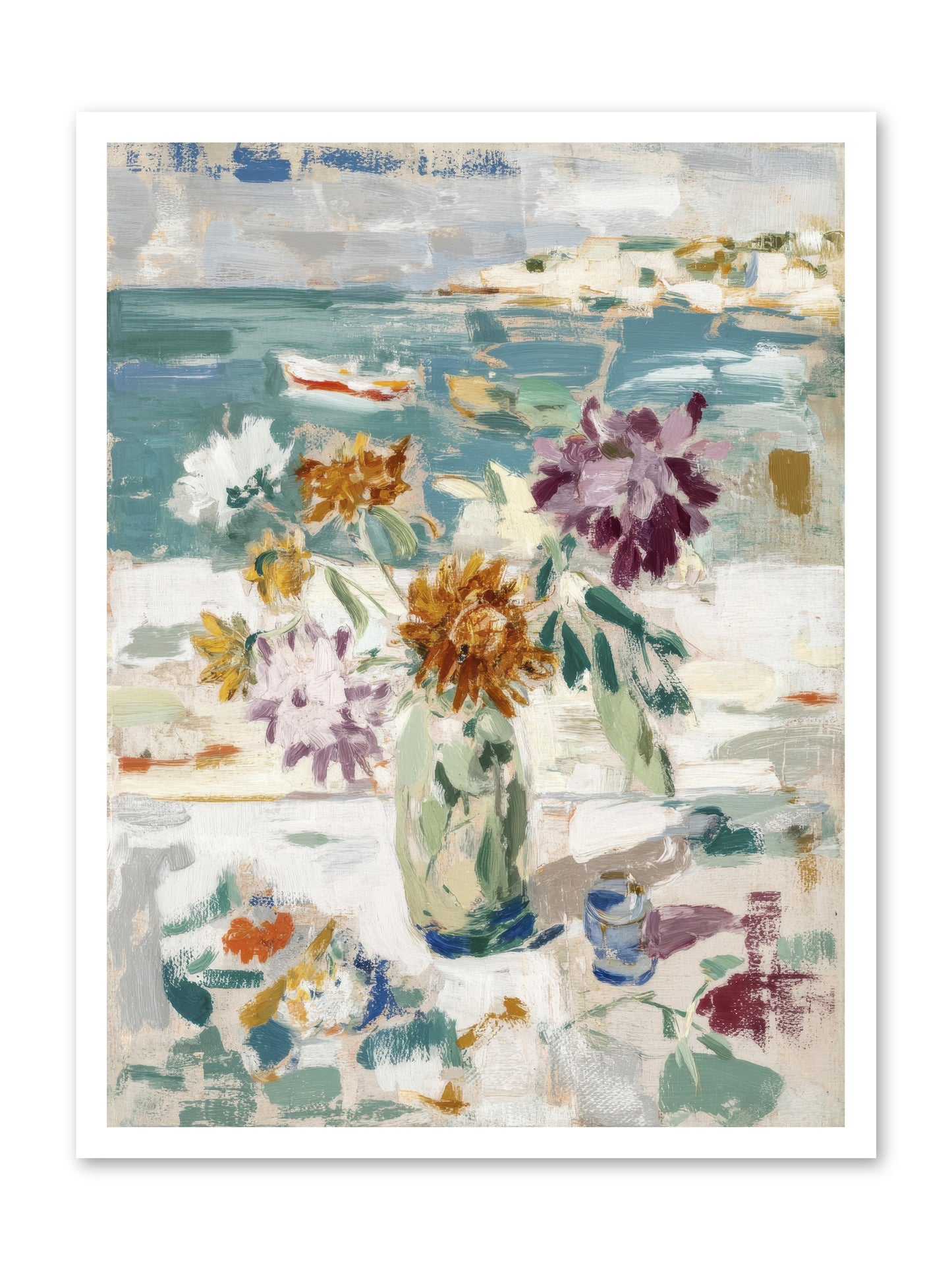 Between Blossom and Belonging -- Loose Canvas Print 24x32