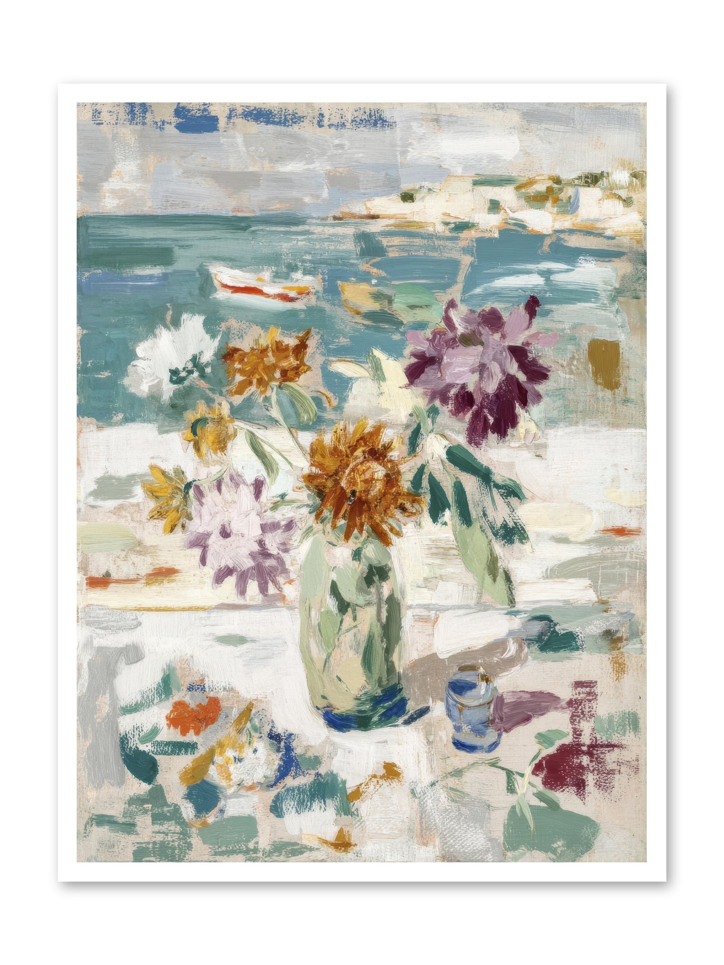 Between Blossom and Belonging -- Paper Print 30x40