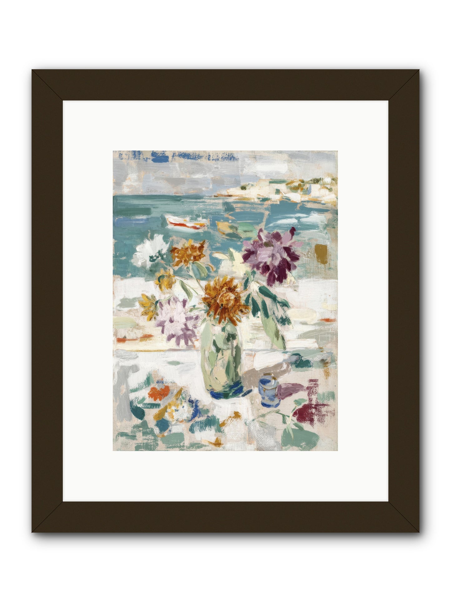 Between Blossom and Belonging -- Framed Print - Black 9x12