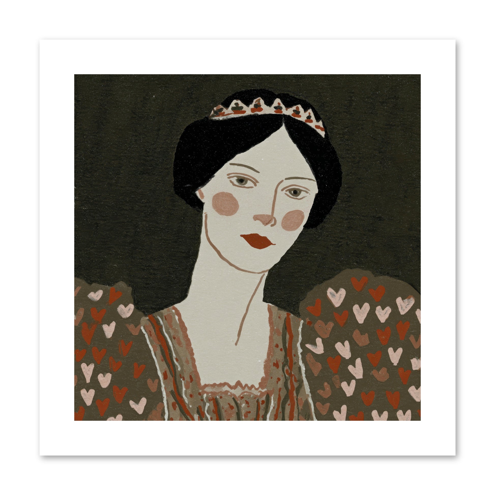 Between Desire And Devotion -- Paper Print 10x10