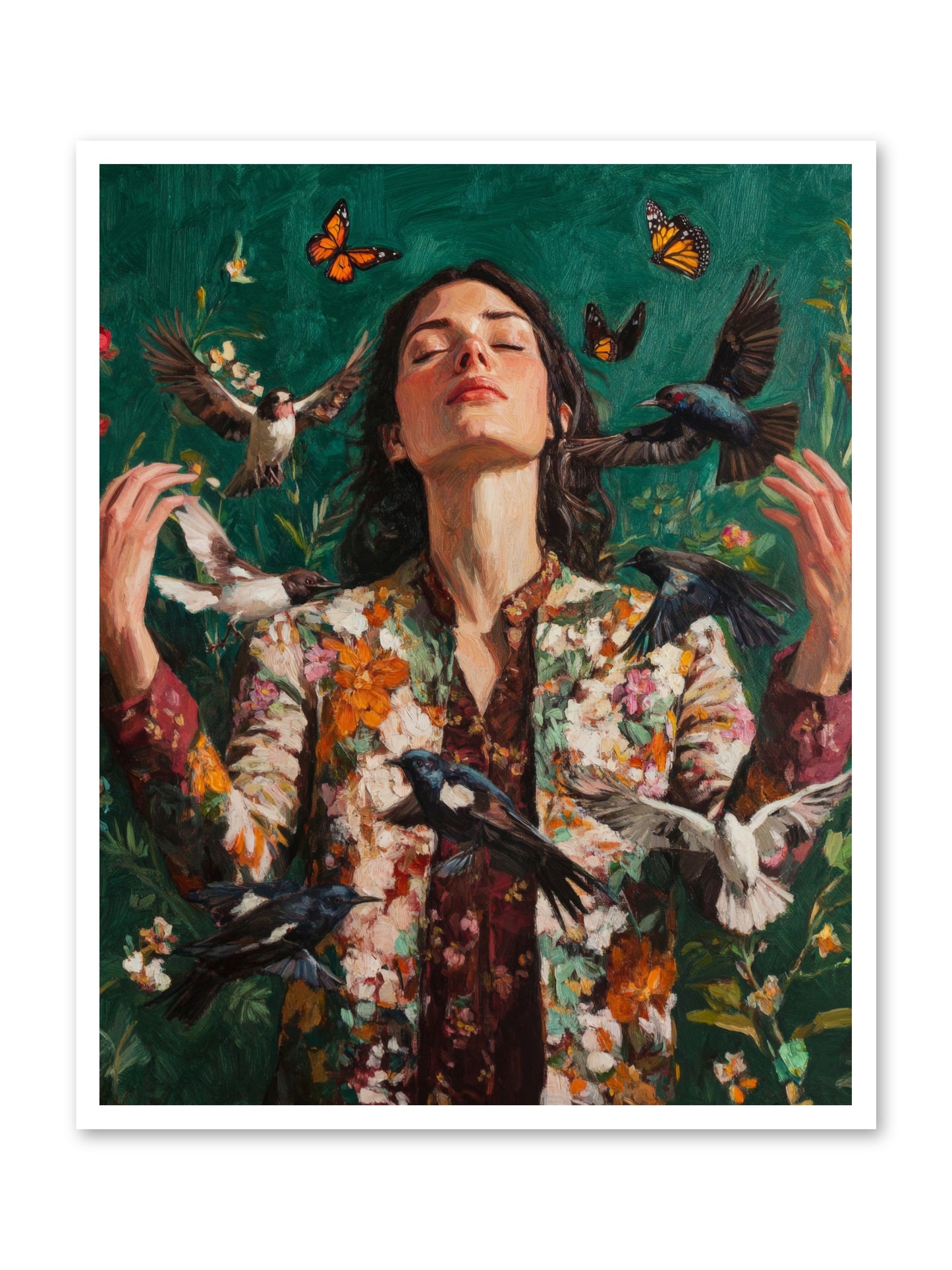 Between Earth And Air -- Loose Canvas Print 32x40