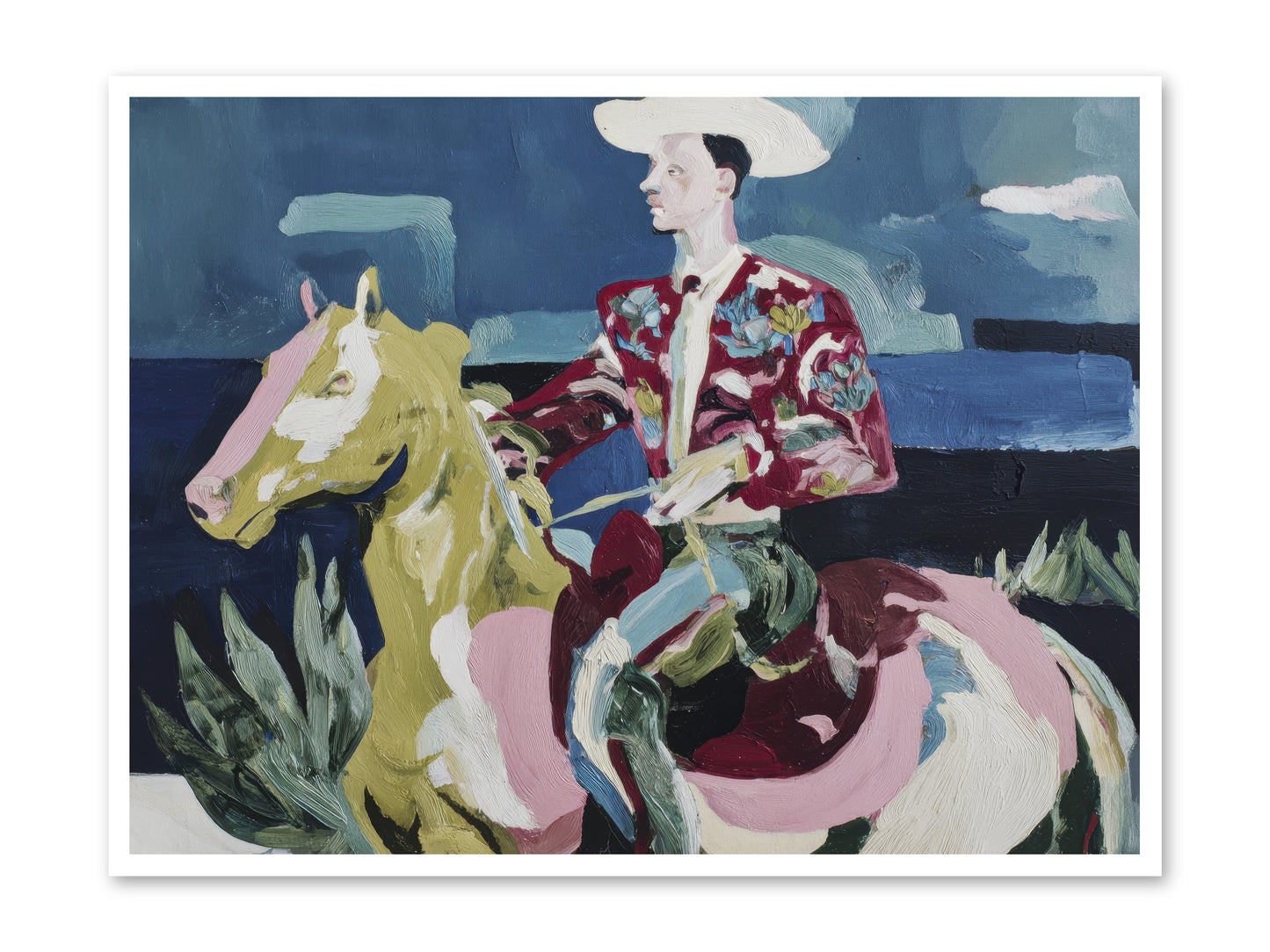 Between Land and Sea -- Loose Canvas Print 48x36