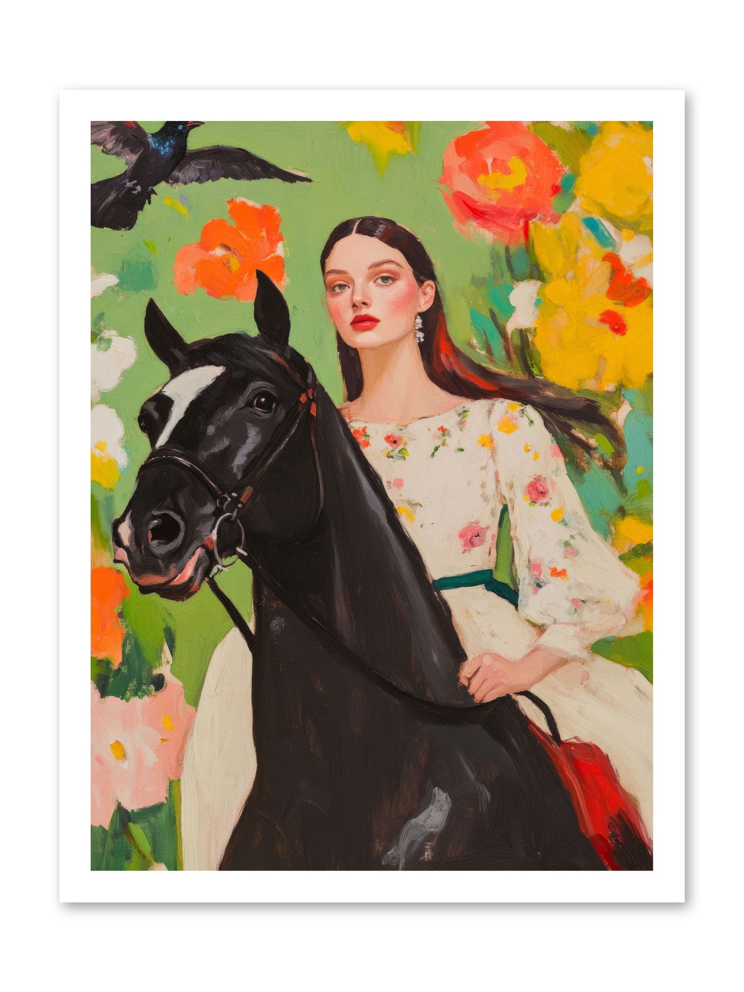 Between Rose GatesRez2 -- Loose Canvas Print 18x24