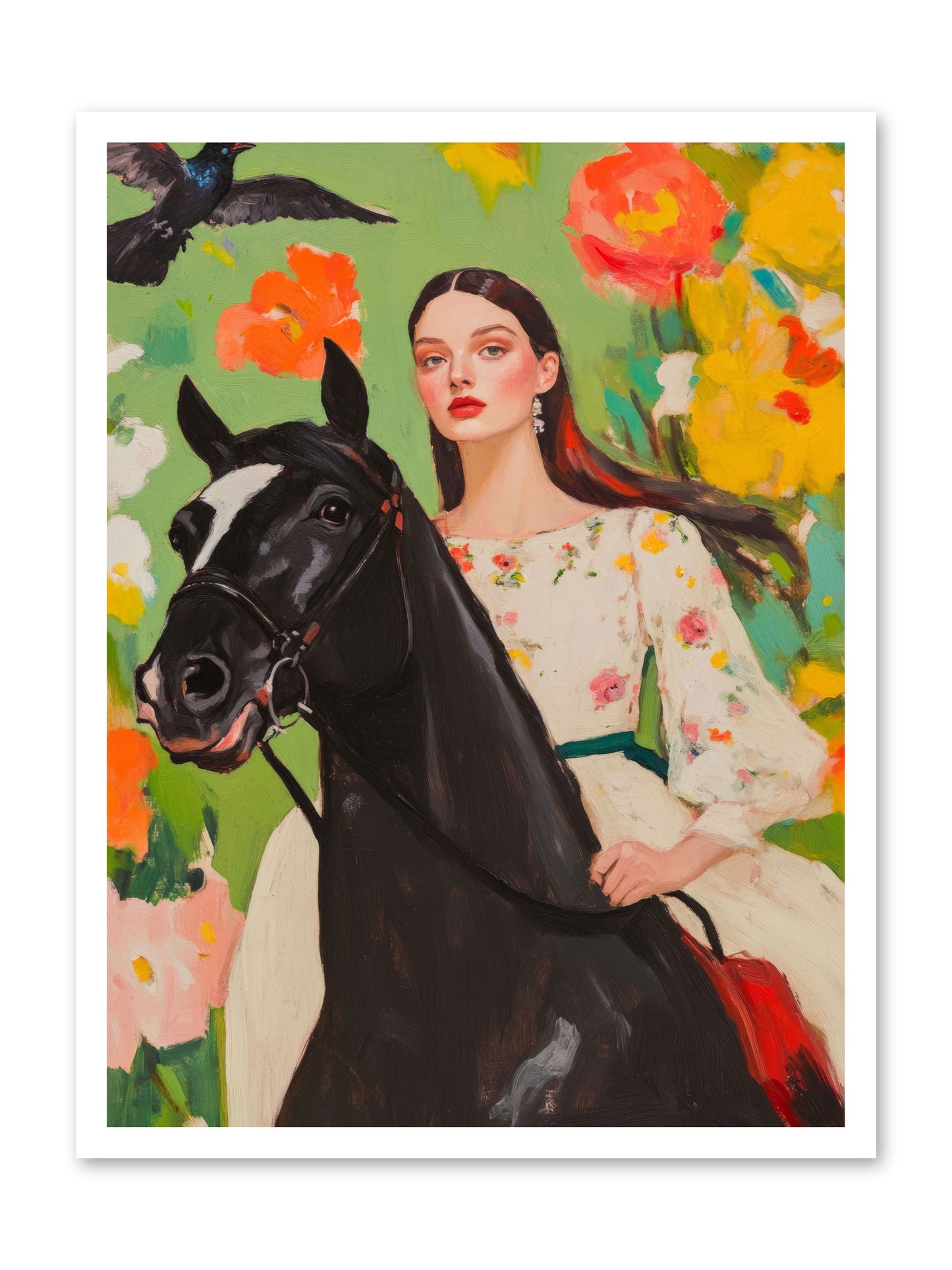 Between Rose GatesRez2 -- Loose Canvas Print 24x32