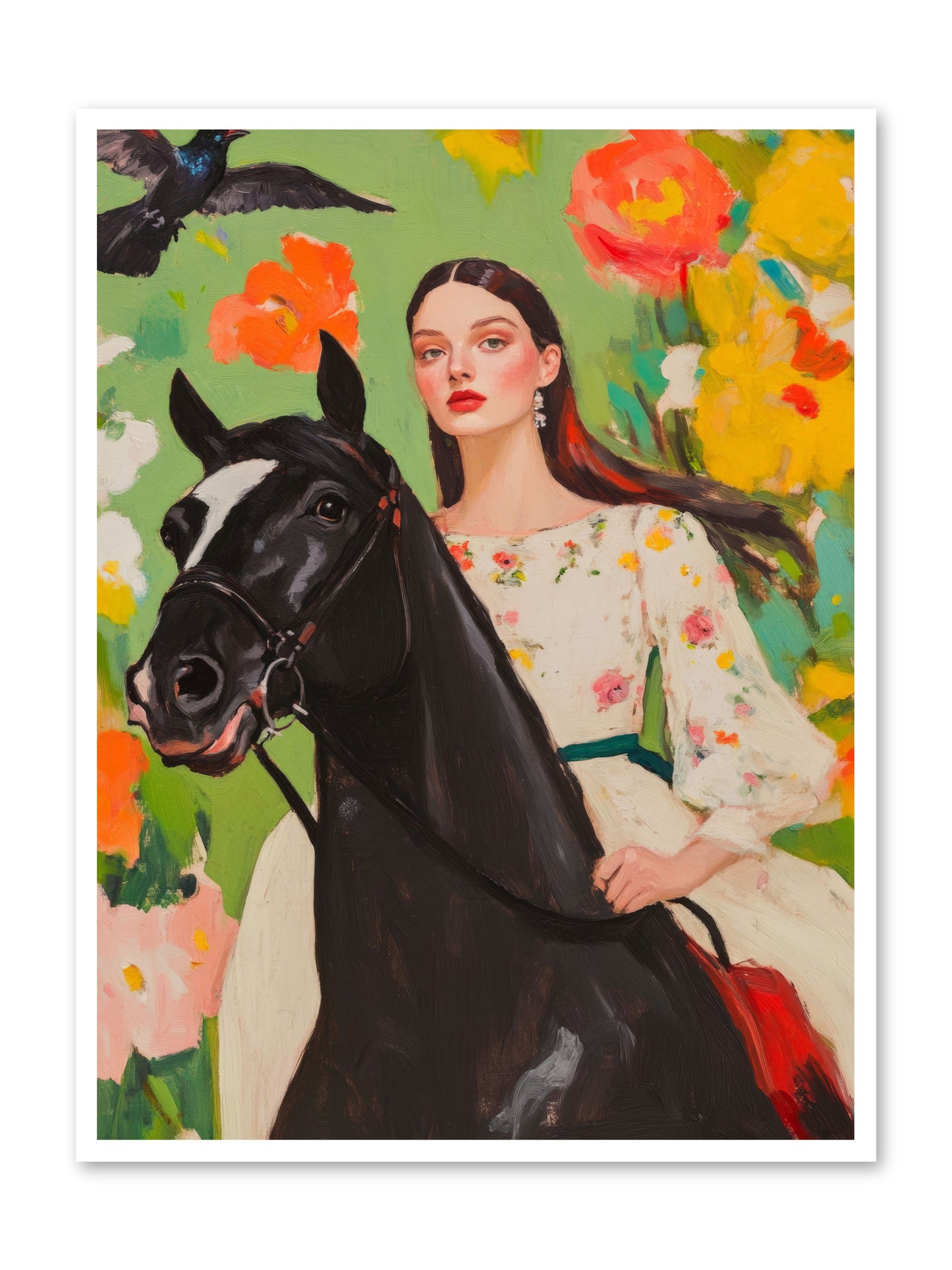 Between Rose GatesRez2 -- Loose Canvas Print 36x48