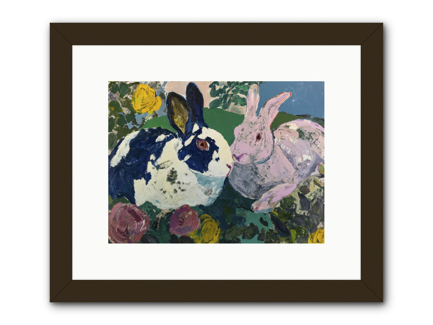 Between Seasons -- Framed Print - Black 12x9