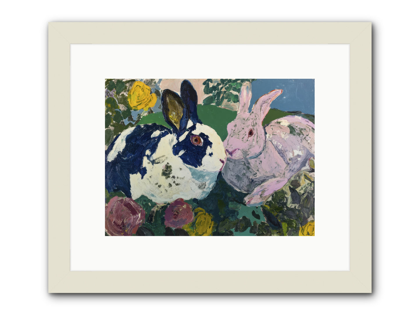 Between Seasons -- Framed Print - White 12x9