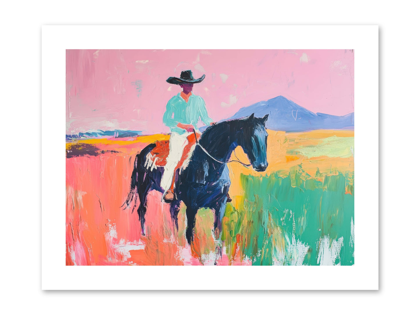 Between Seasons -- Loose Canvas Print 12x9