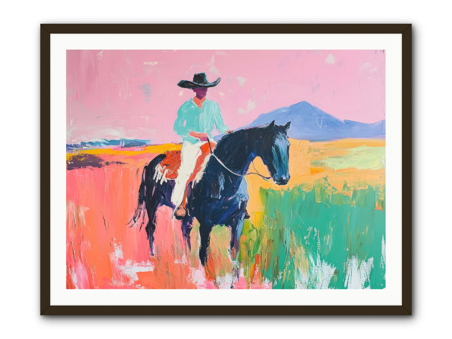 Between Seasons -- Framed Print - Black 40x30