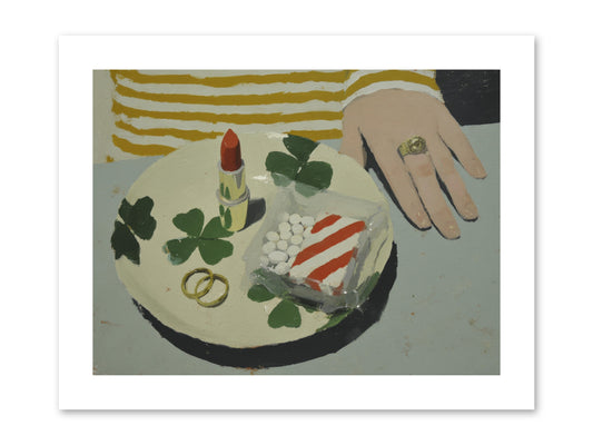 Between Sweetness and Adornment -- Paper Print 12x9