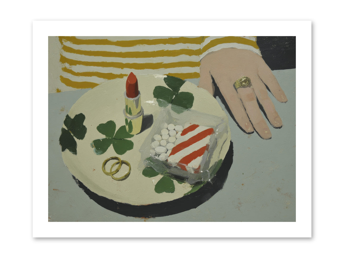 Between Sweetness and Adornment -- Loose Canvas Print 16x12