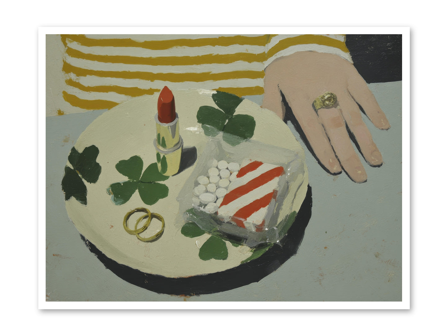 Between Sweetness and Adornment -- Paper Print 48x36