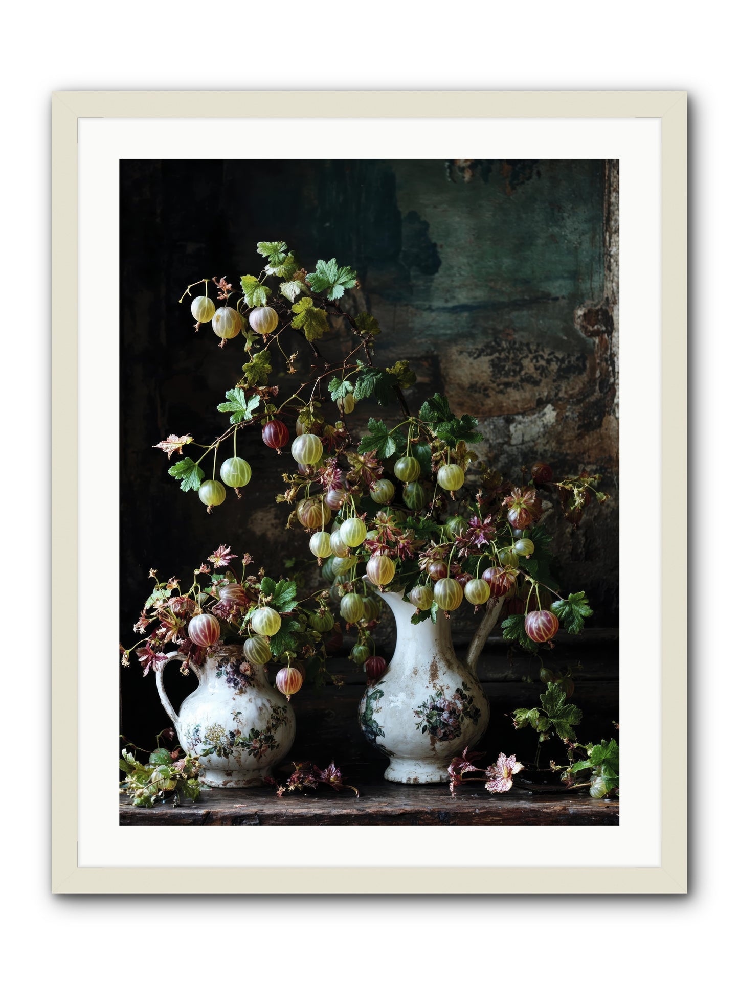 Between The Stars -- Framed Print - White 24x32