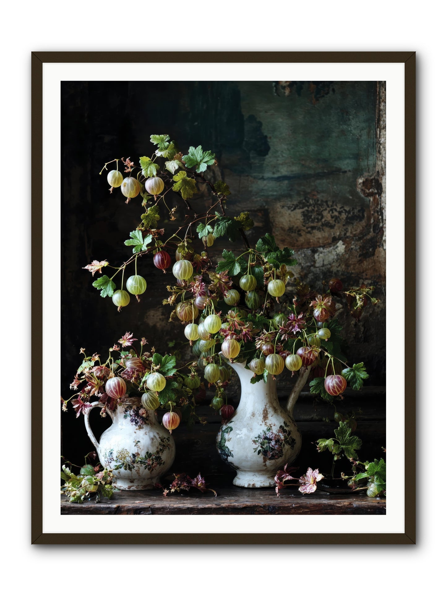 Between The Stars -- Framed Print - Black 36x48