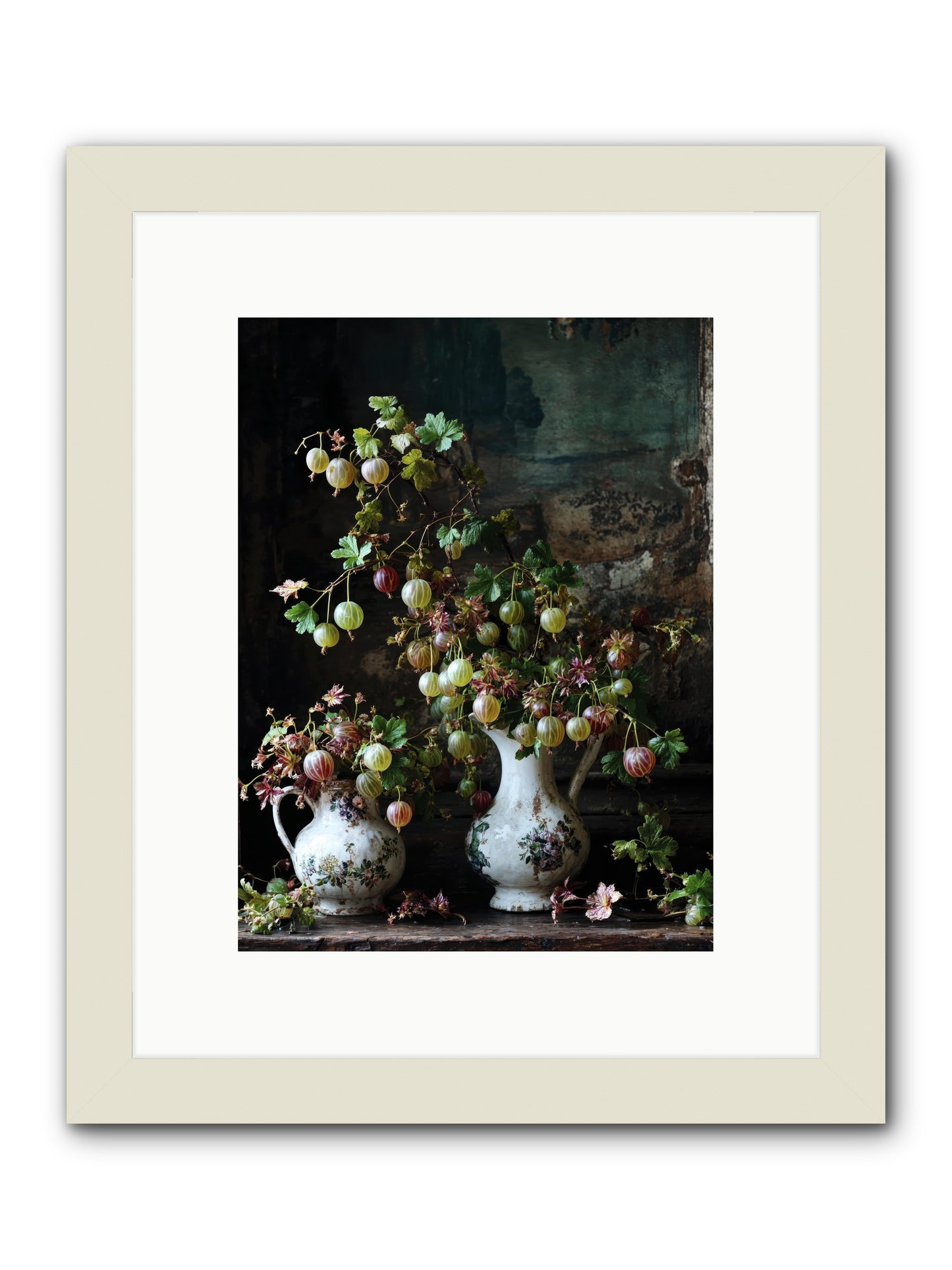 Between The Stars -- Framed Print - White 9x12