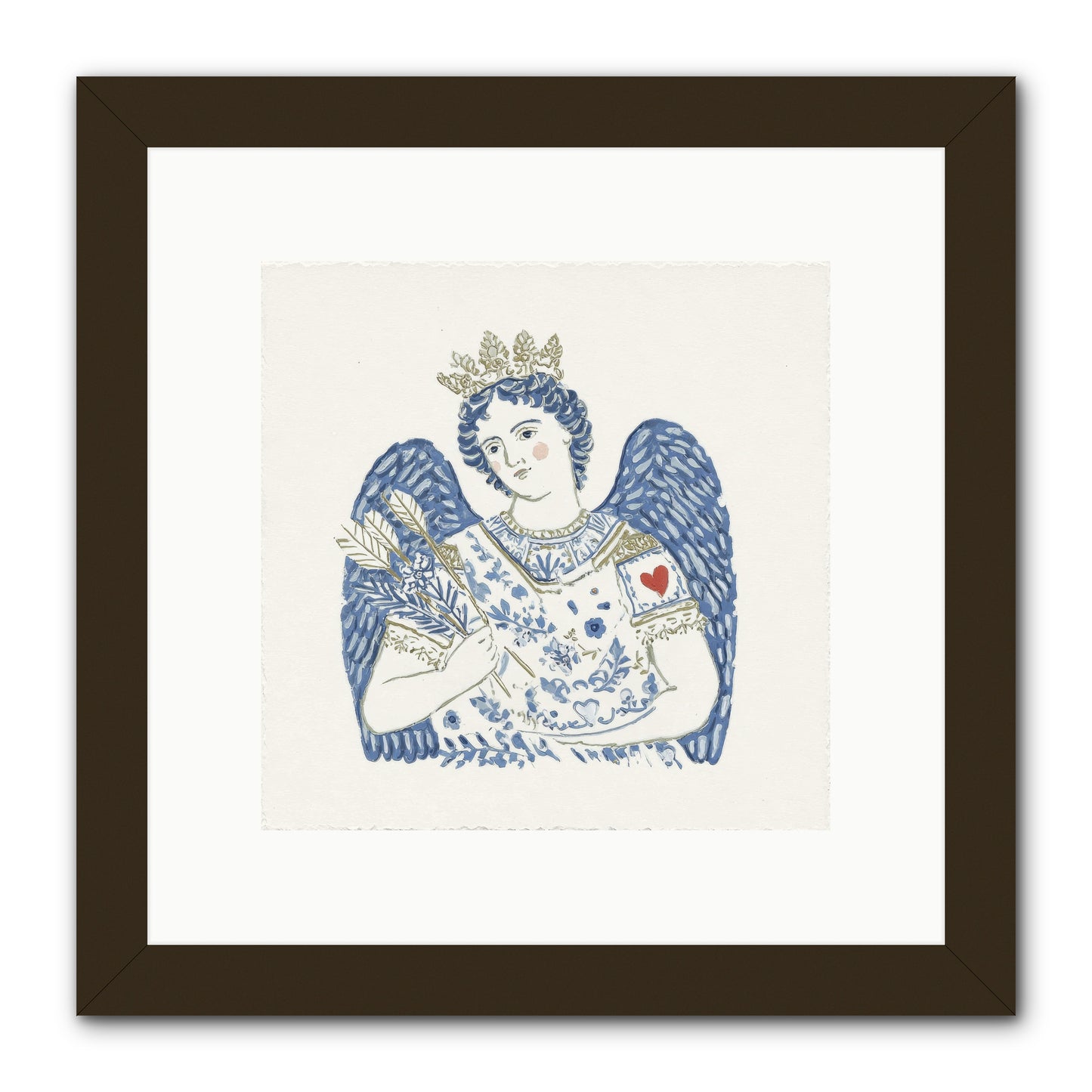 Between Today And Always -- Framed Print - Black 10x10