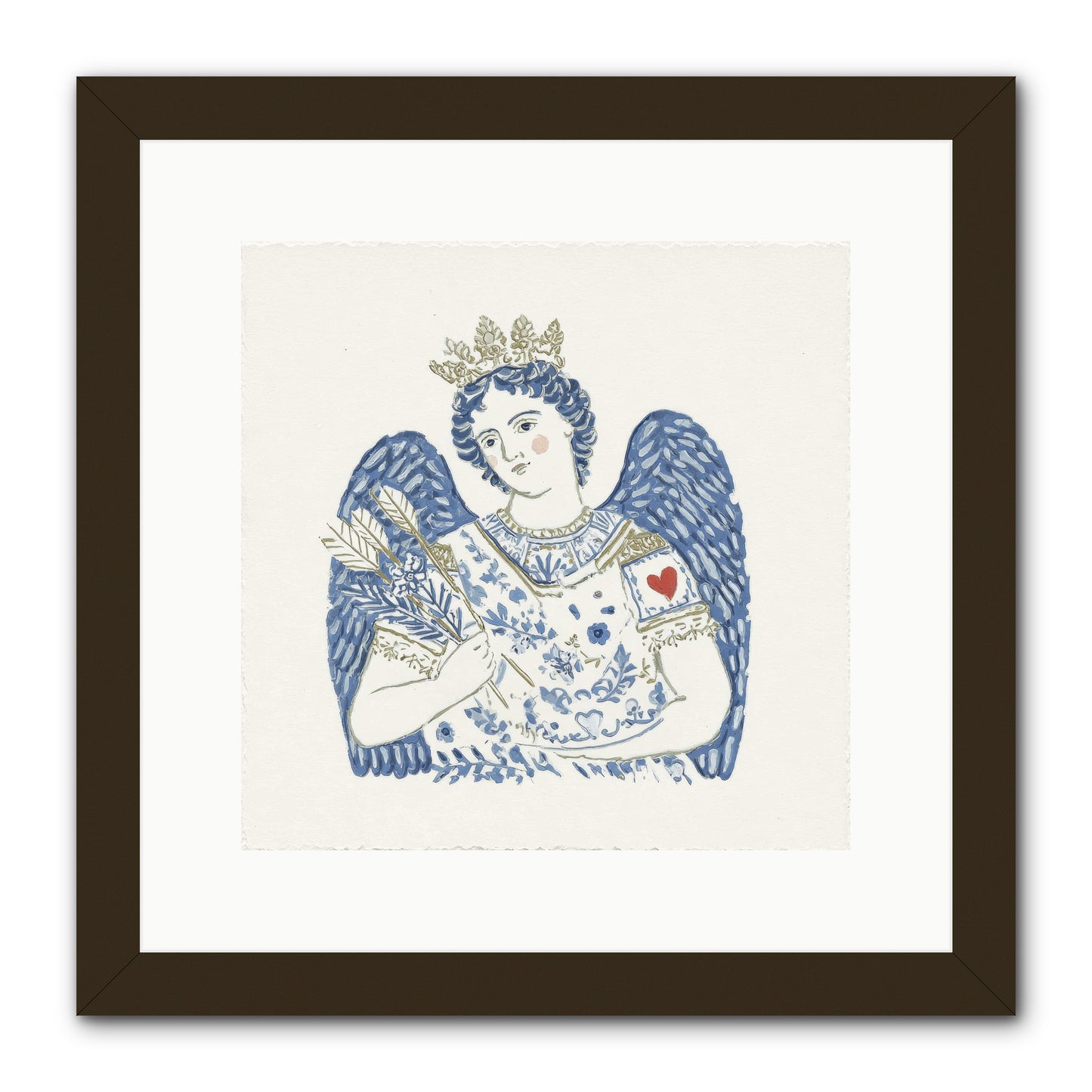 Between Today And Always -- Framed Print - Black 12x12