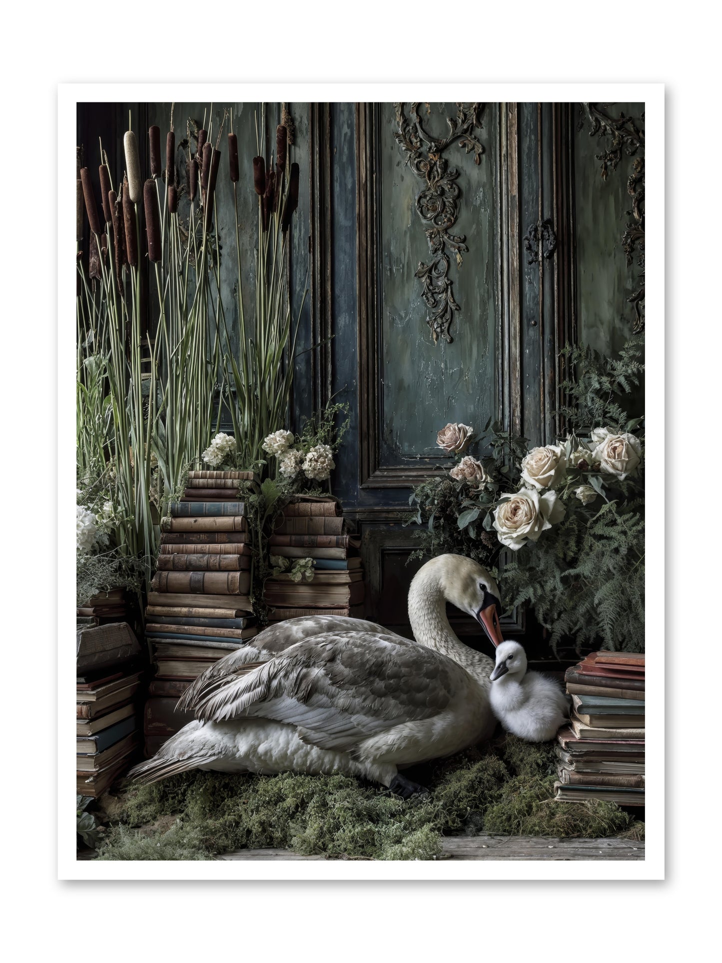 Between borrowed dreams -- Paper Print 30x40