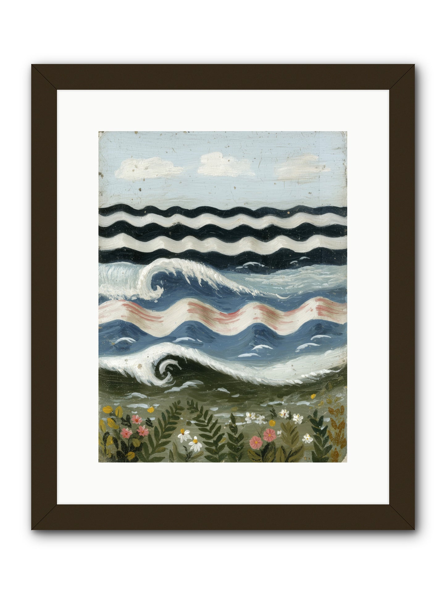 Bewitched Swells -- Framed Print - Black 12x16