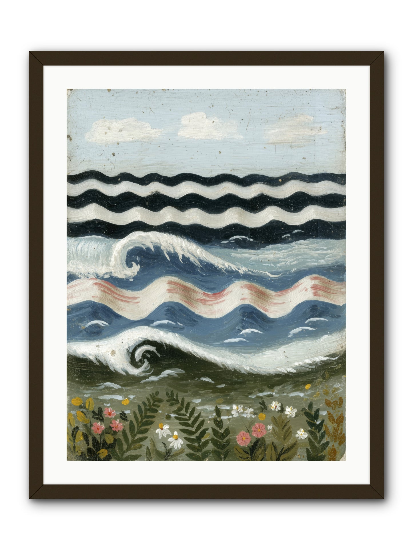 Bewitched Swells -- Framed Print - Black 24x32