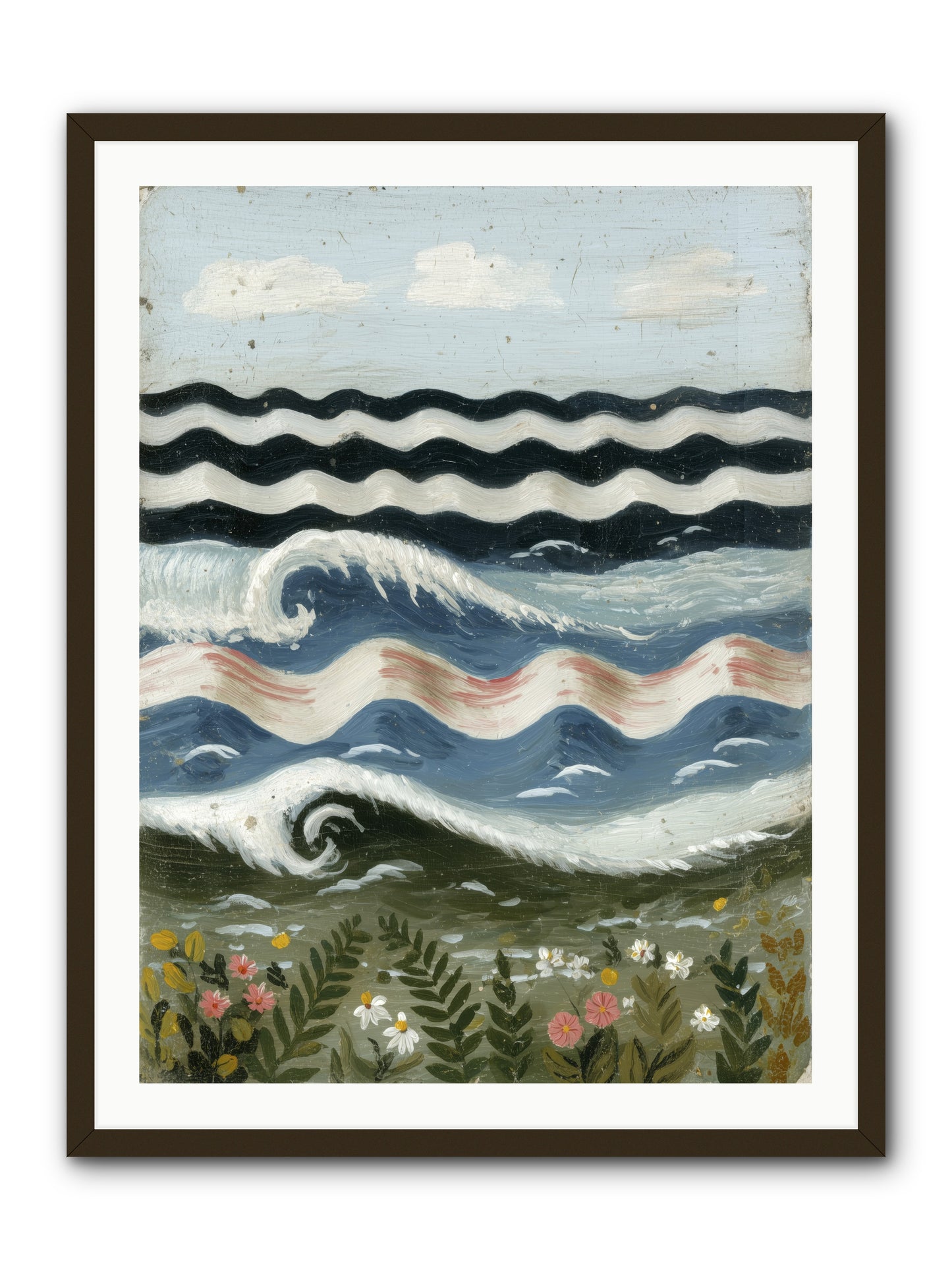 Bewitched Swells -- Framed Print - Black 30x40