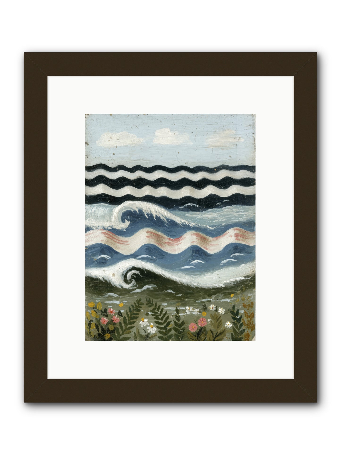 Bewitched Swells -- Framed Print - Black 9x12